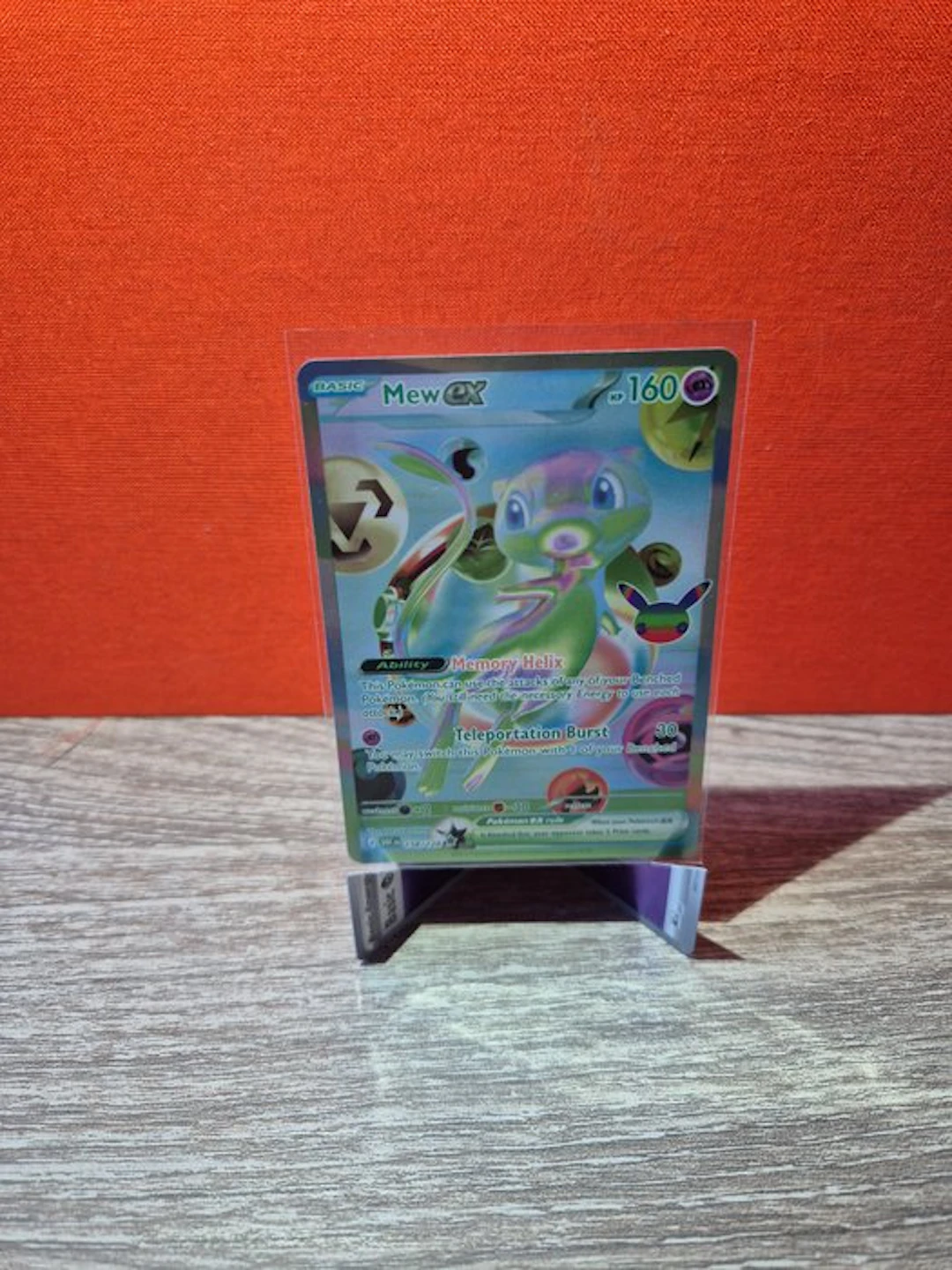 Pokémon - 1 Card - Mew 158/128 Full art, Foil - Mega Evolution