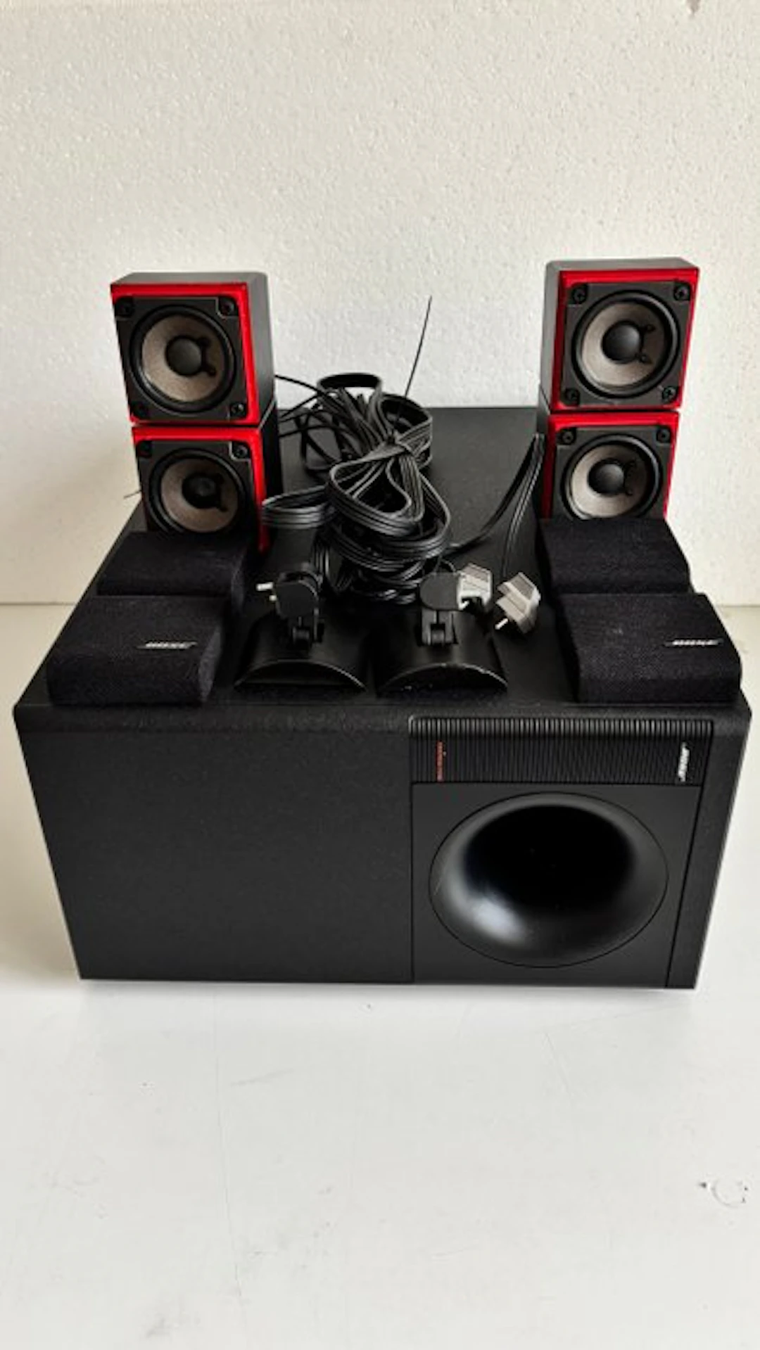 Bose - Acoustimass® 5 Series II 'Redline Edition' Subwoofer speaker set
