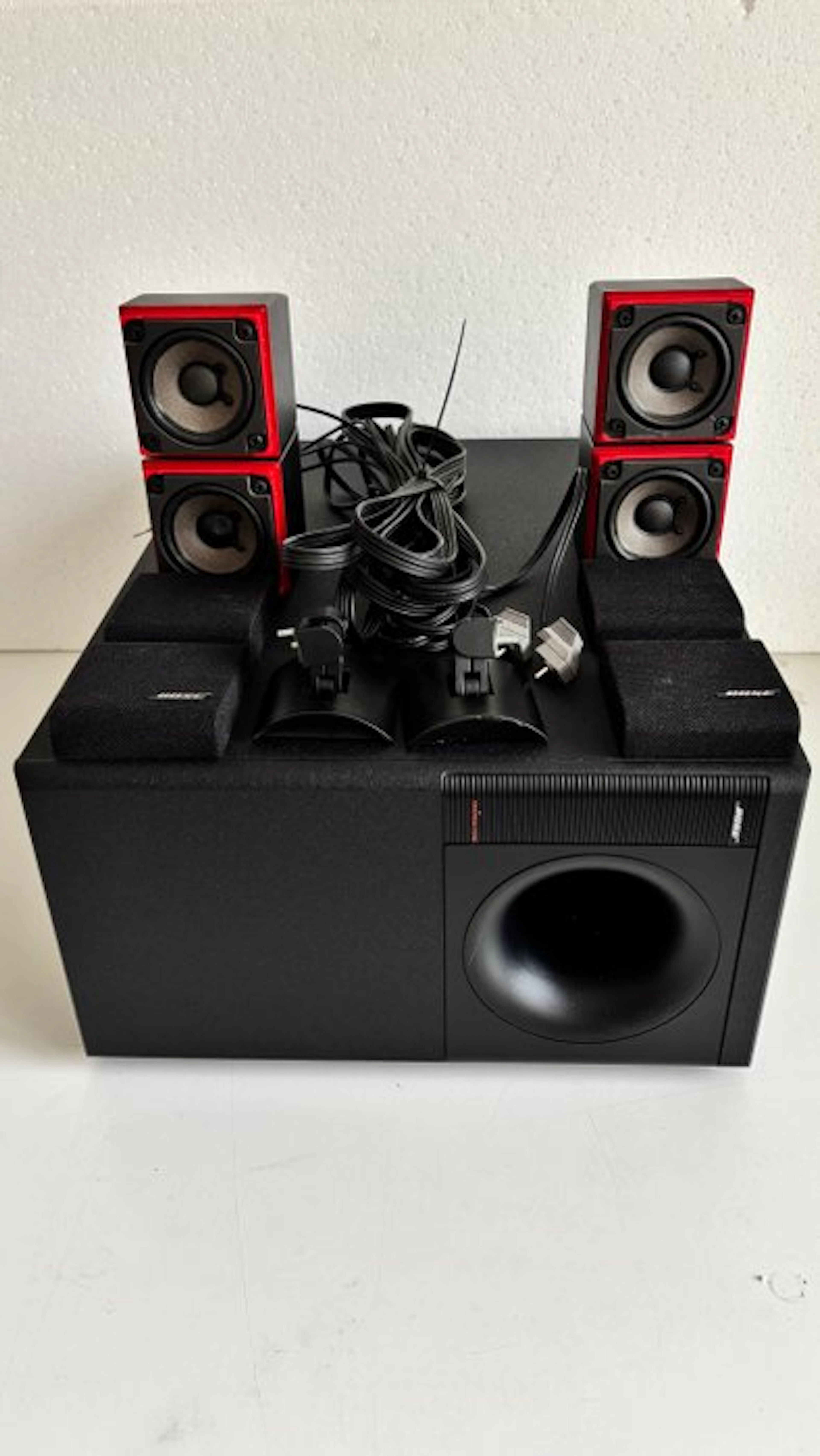 Bose - Acoustimass® 5 Series II 'Redline Edition' Subwoofer speaker set