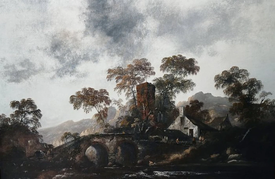 Italian school (XX) - Paesaggio