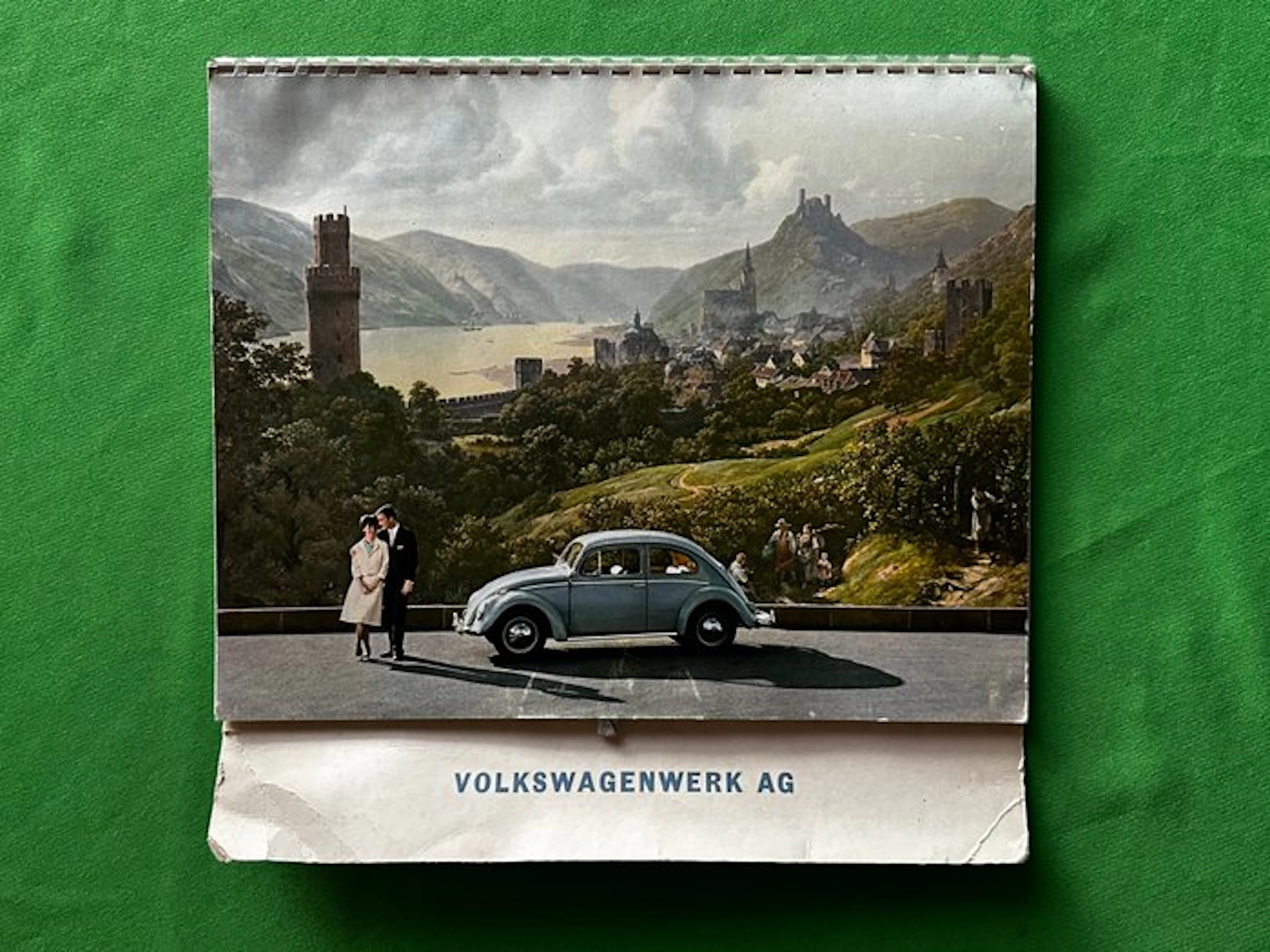 Calendar - Volkswagen - Beetle - T1 - Karmann Ghia - 1962