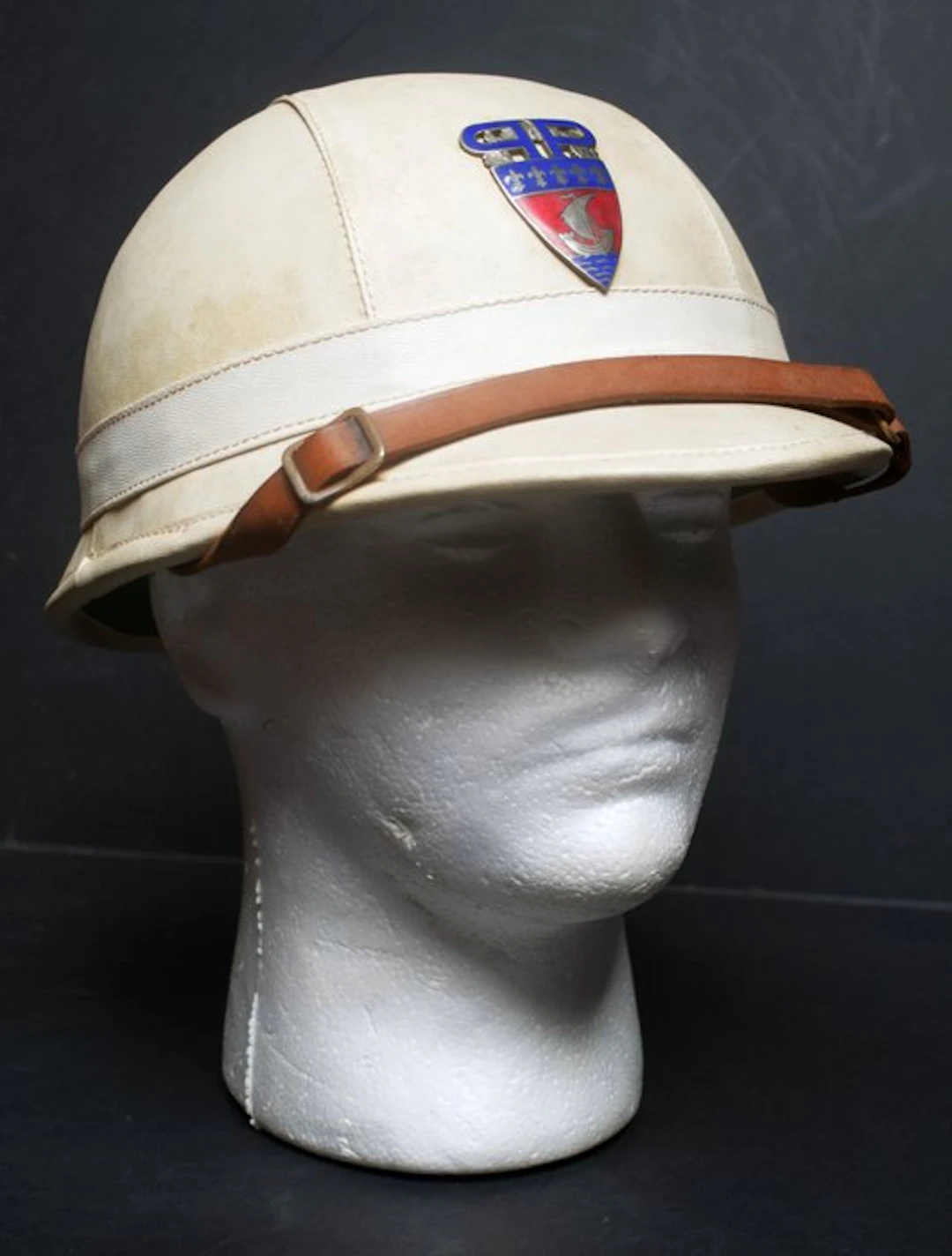 France - Very rare summer cap from the Paris Prefecture. - Military helmet