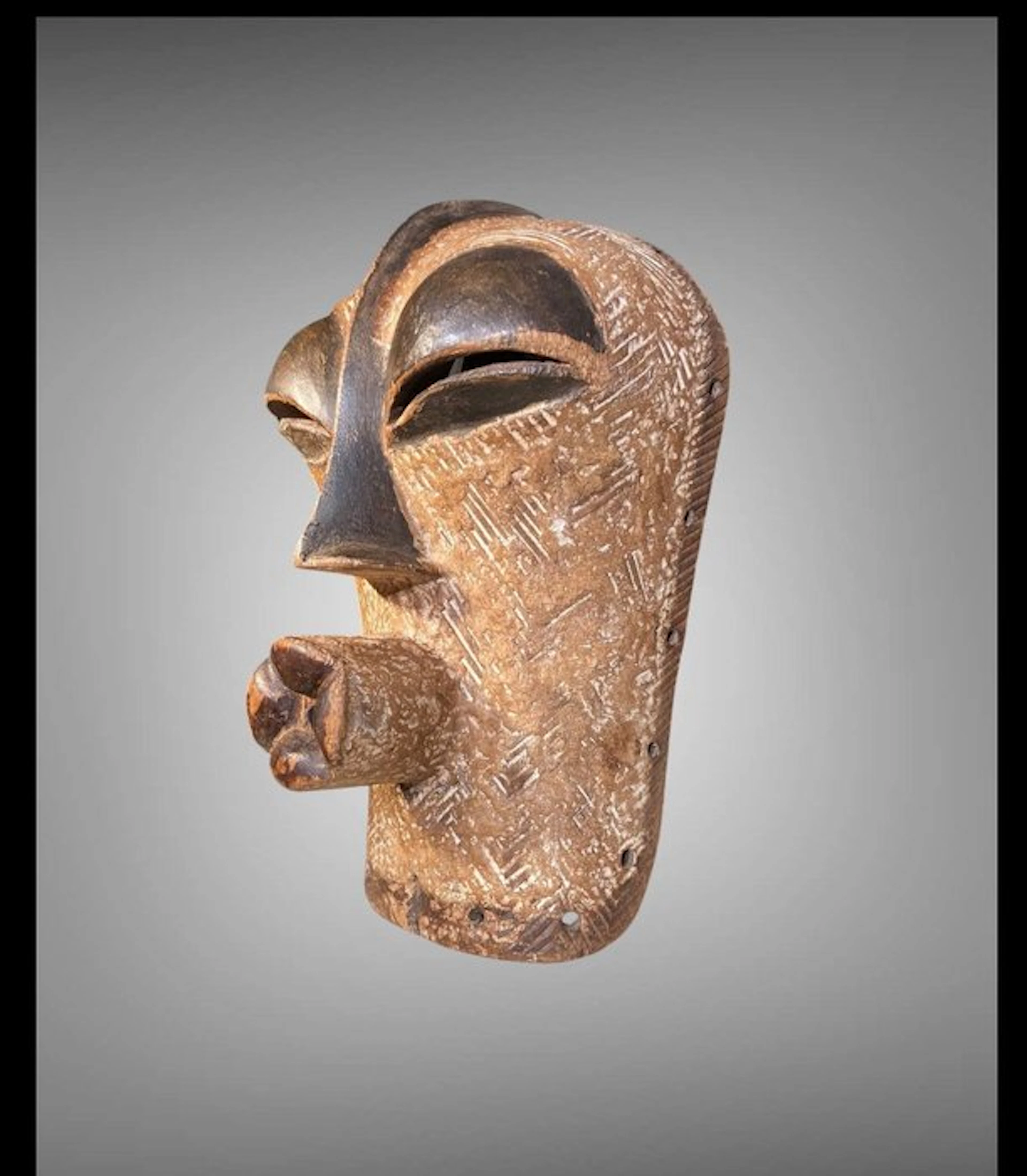 Kifwebe Songye mask, (42 cm) - Kifwebe mask (Songye) - Songye - DR Congo