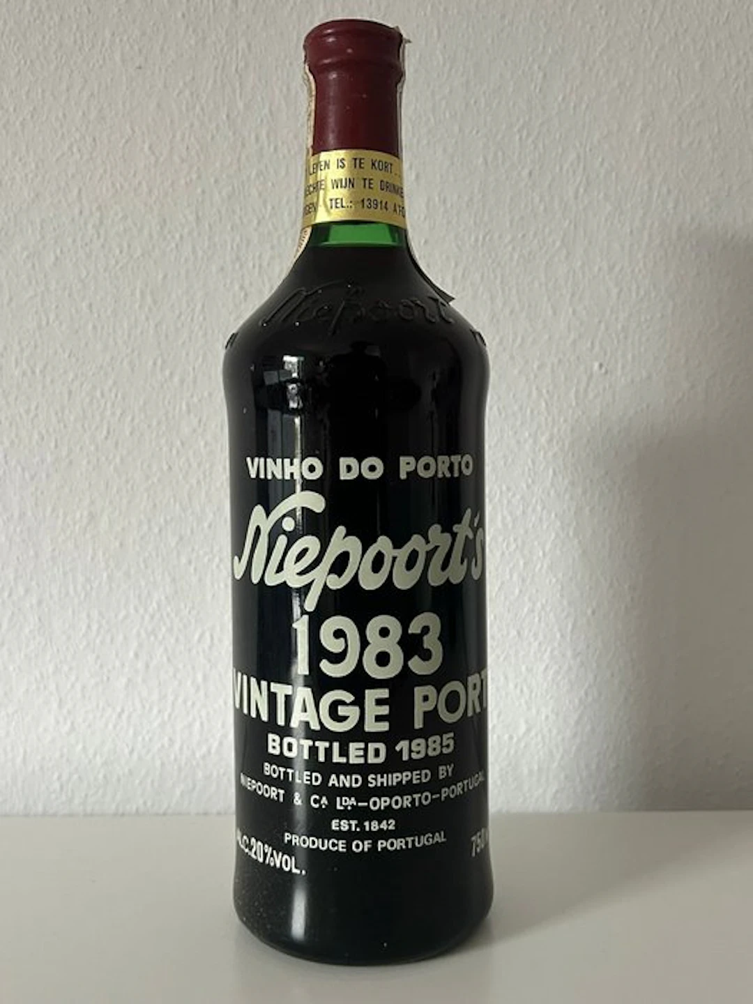 1983 Niepoort - Vintage Port - Bottled in 1985 - Douro - 1 Bottle (0.75L)