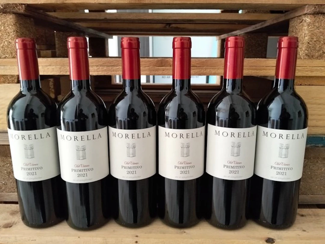 2021 Morella Old Vines Primitivo - Puglia IGT - 6 Bottles (0.75L)