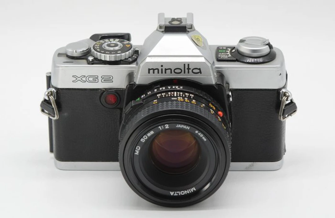 Minolta XG-2 + MD 2/50mm Single lens reflex camera (SLR)