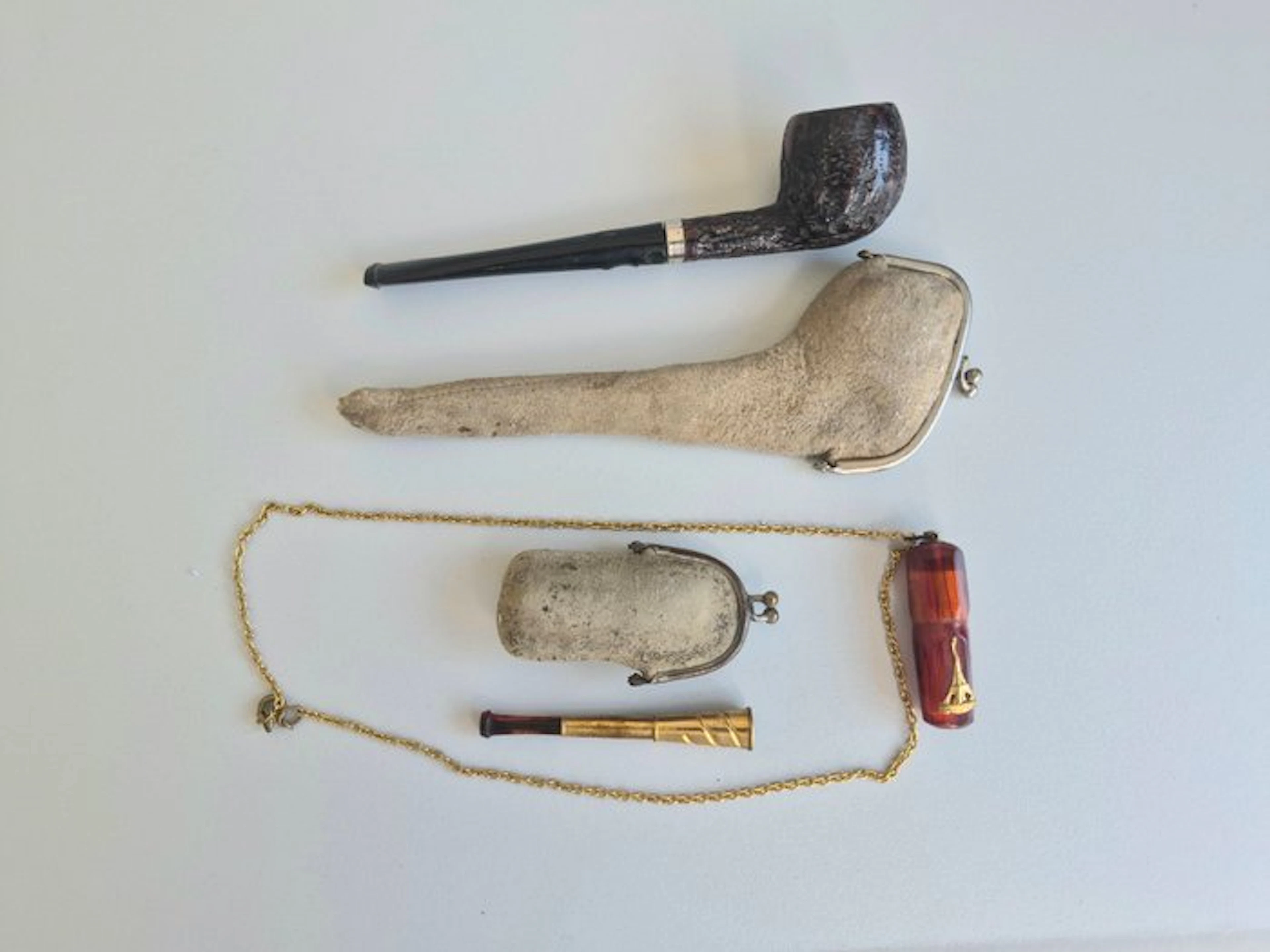 No reserve price - Pipe - Brass, Briar - (2)