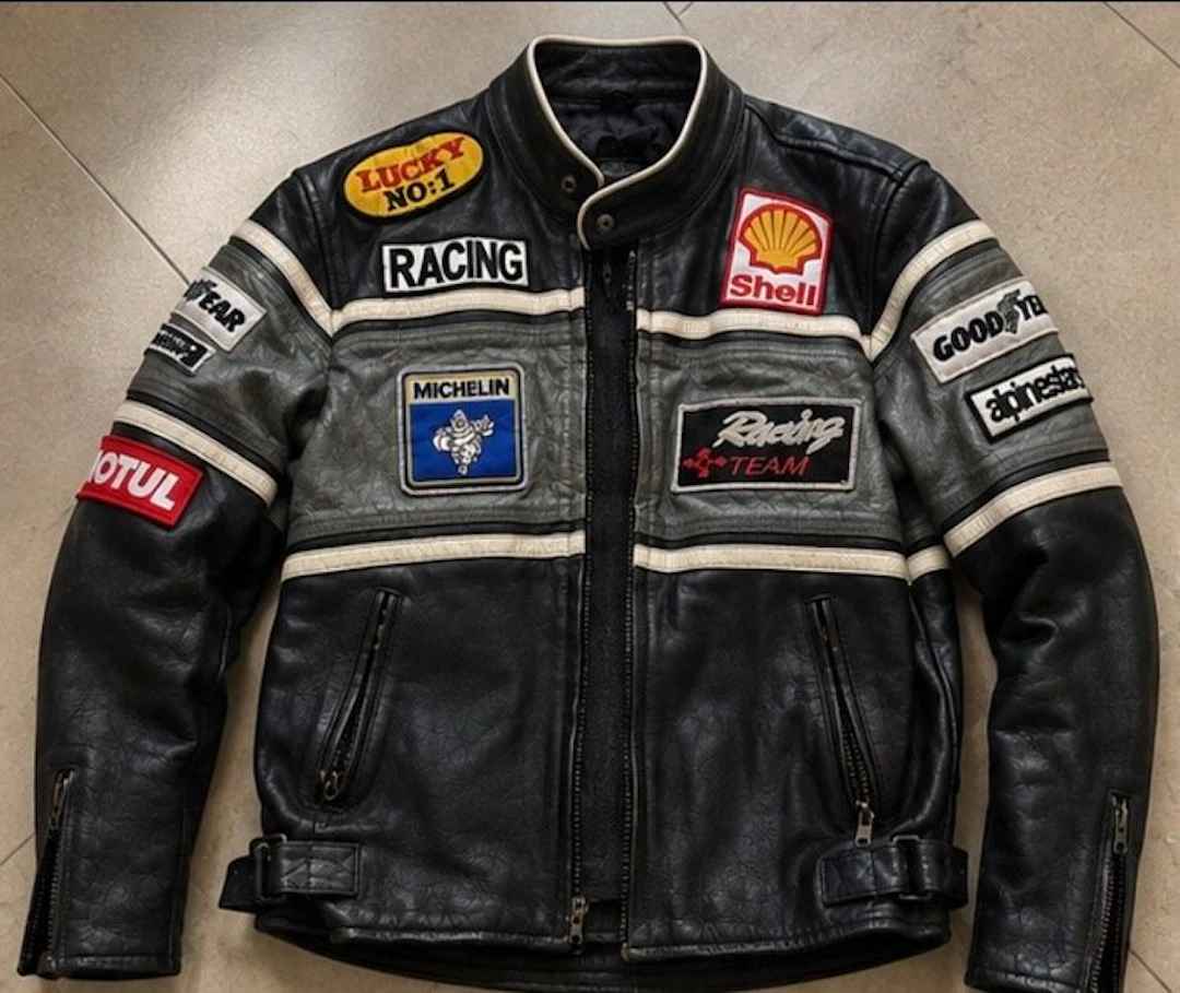 Vera pelle - Biker jacket - Vintage
