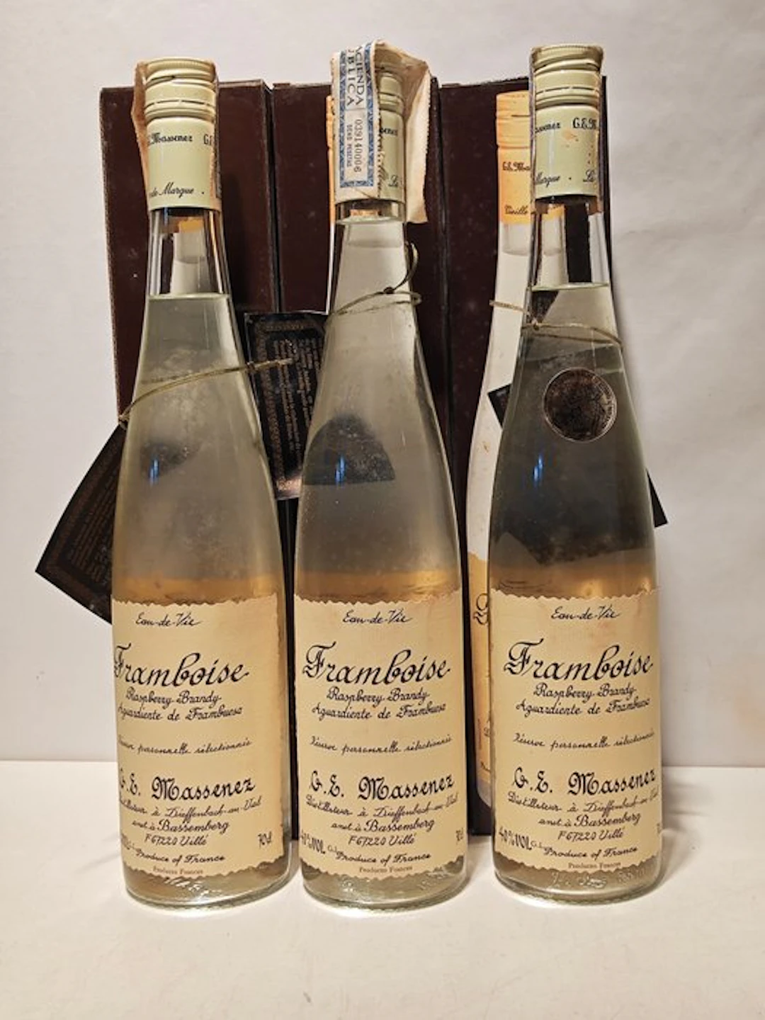 G.E. Massenez - Framboise - b. 1980s - 70cl - 2 bottles