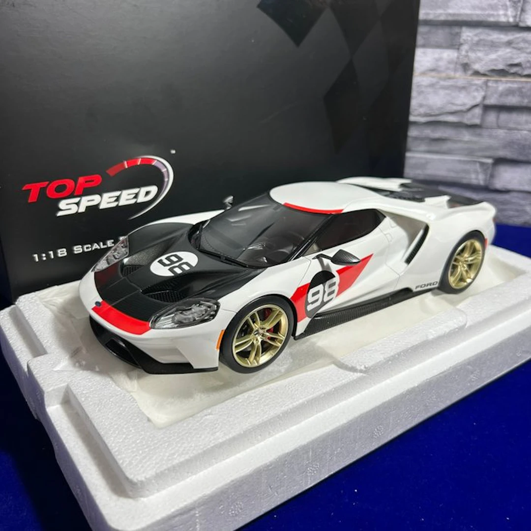 Top Speed 1:18 - Model race car - Ford GT 2021 Heritage...