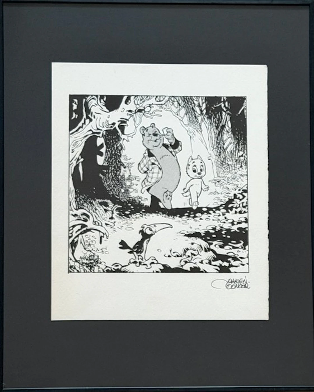 Toonder, Marten - 1 Print - Tom Poes & Heer Bommel - Tom...