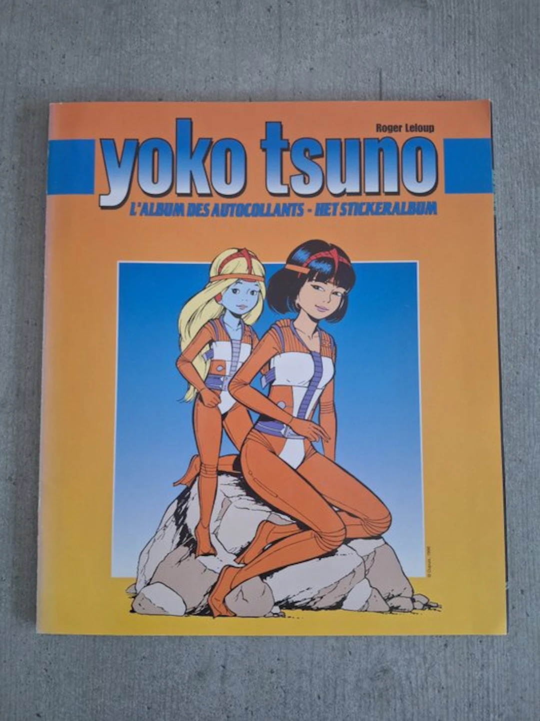 Yoko Tsuno - L'album des autocollants - Het stickeralbum - 1996