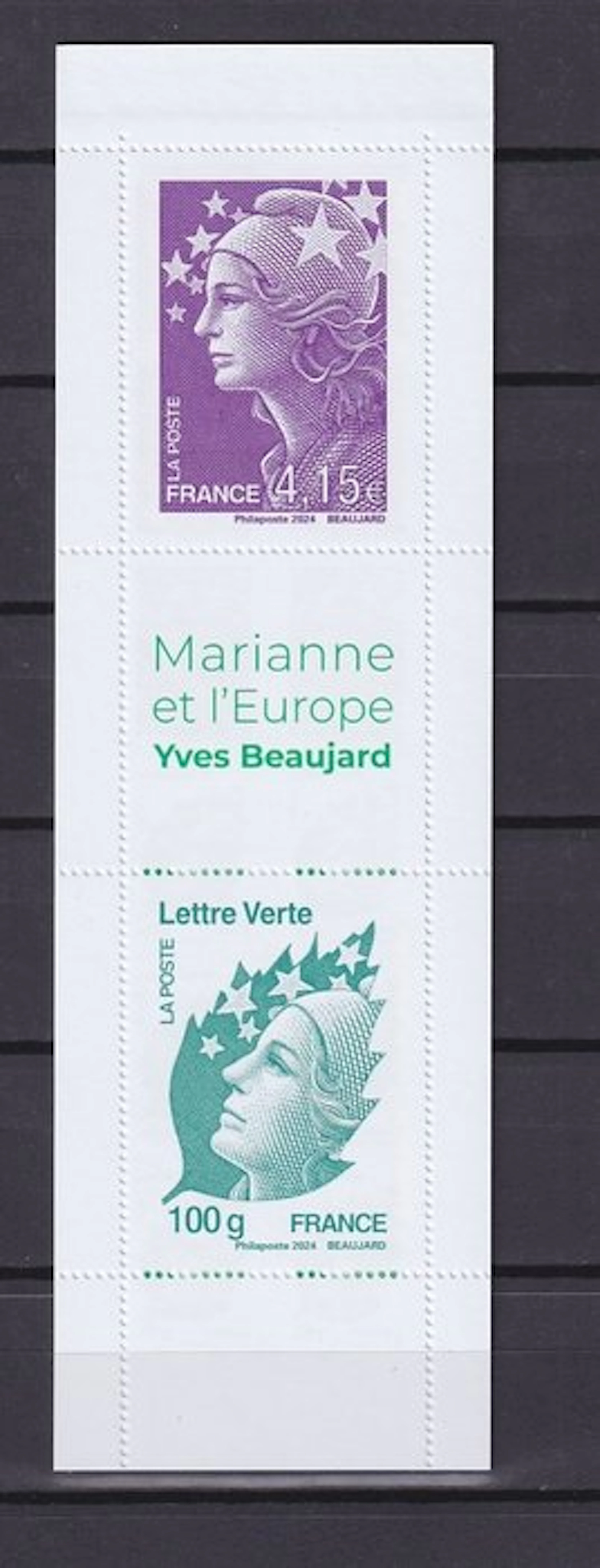 France 2024 - superbe carnet "Marianne et l'Europe" - Yvert carnet n°1535