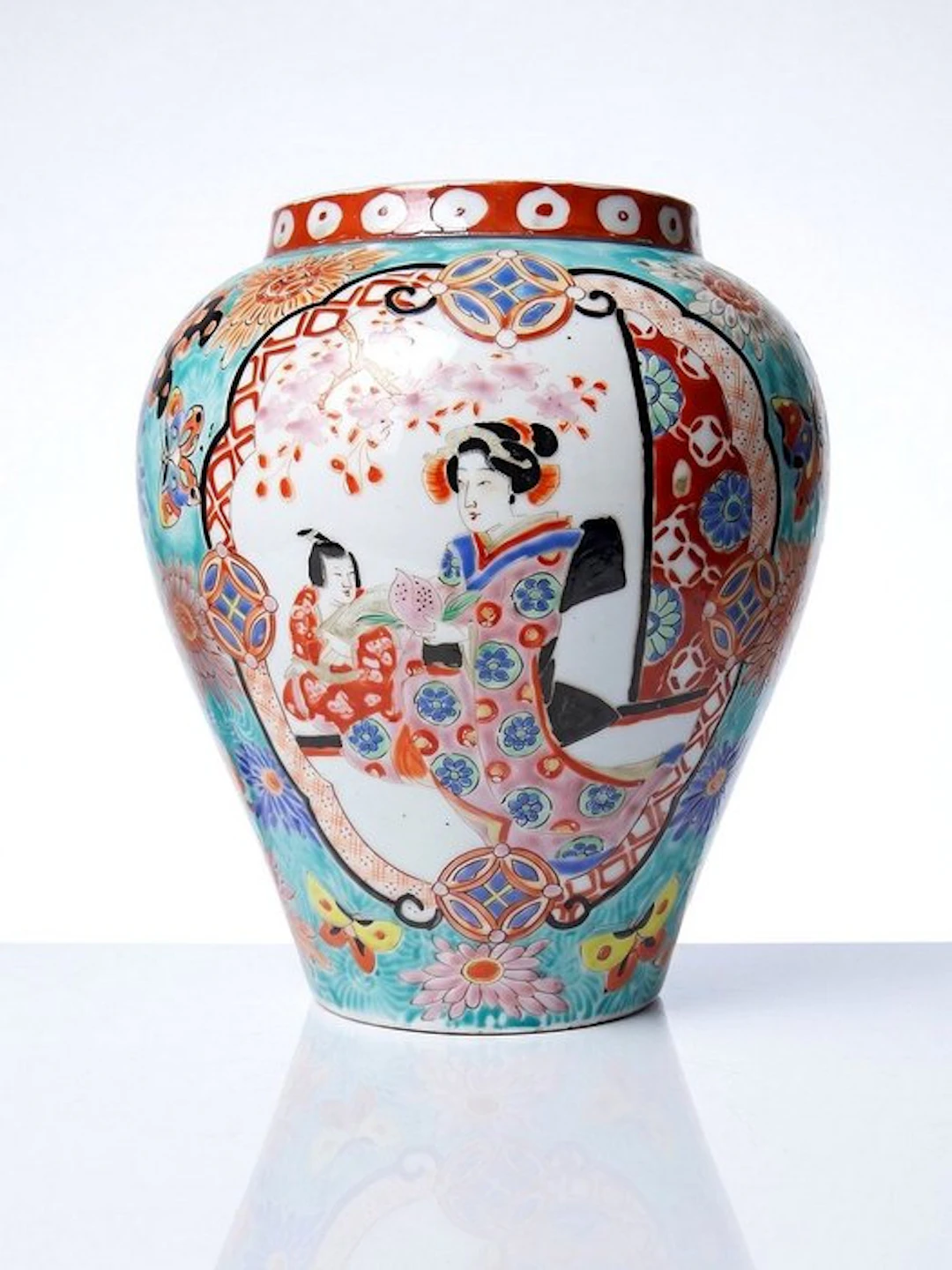Antique Japanese vase