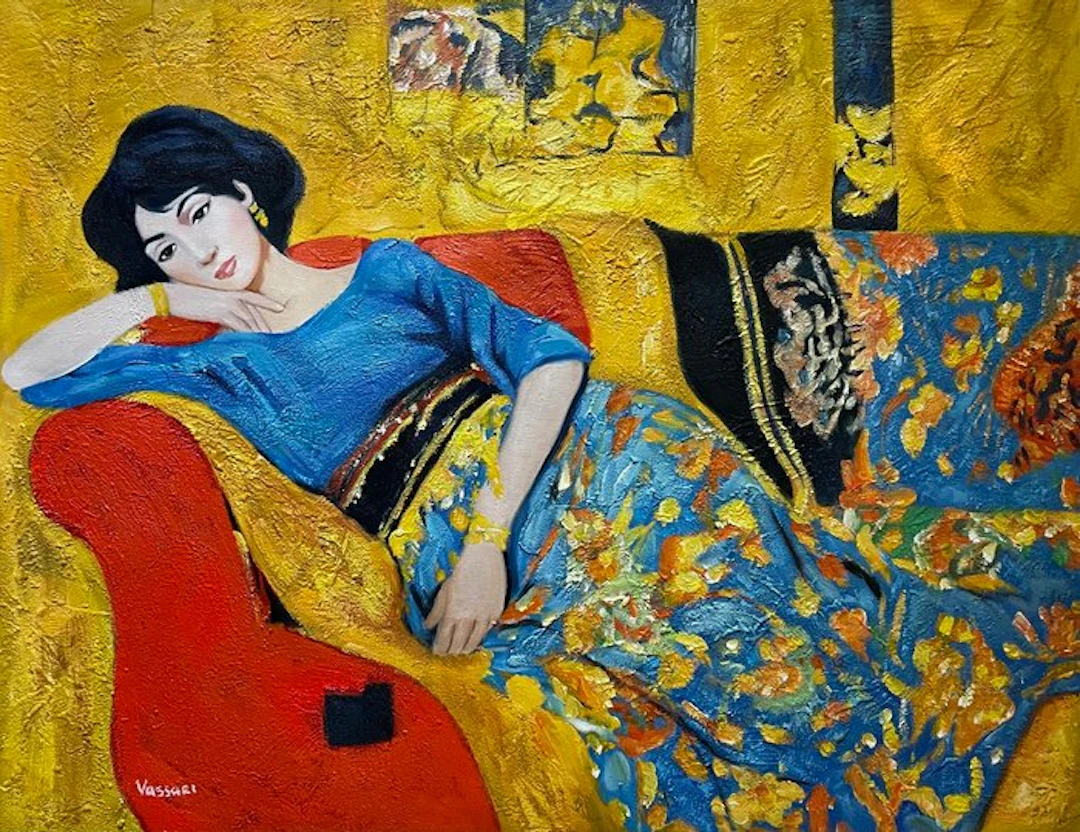 Lioren Vassari (1993) - Calore di zafferano e blu