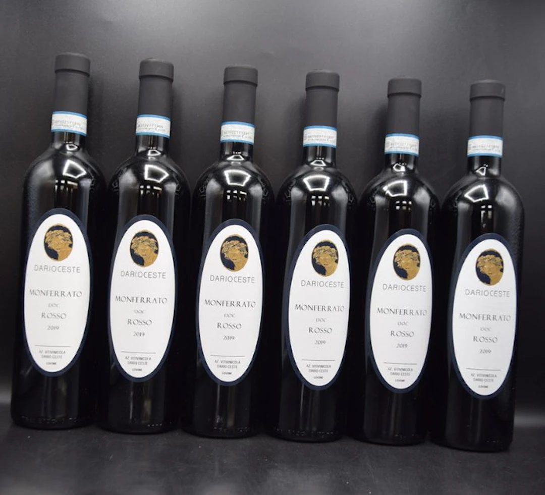 2019 Dario Ceste, Monferrato Rosso - Piedmont DOC - 6 Bottles (0.75L)