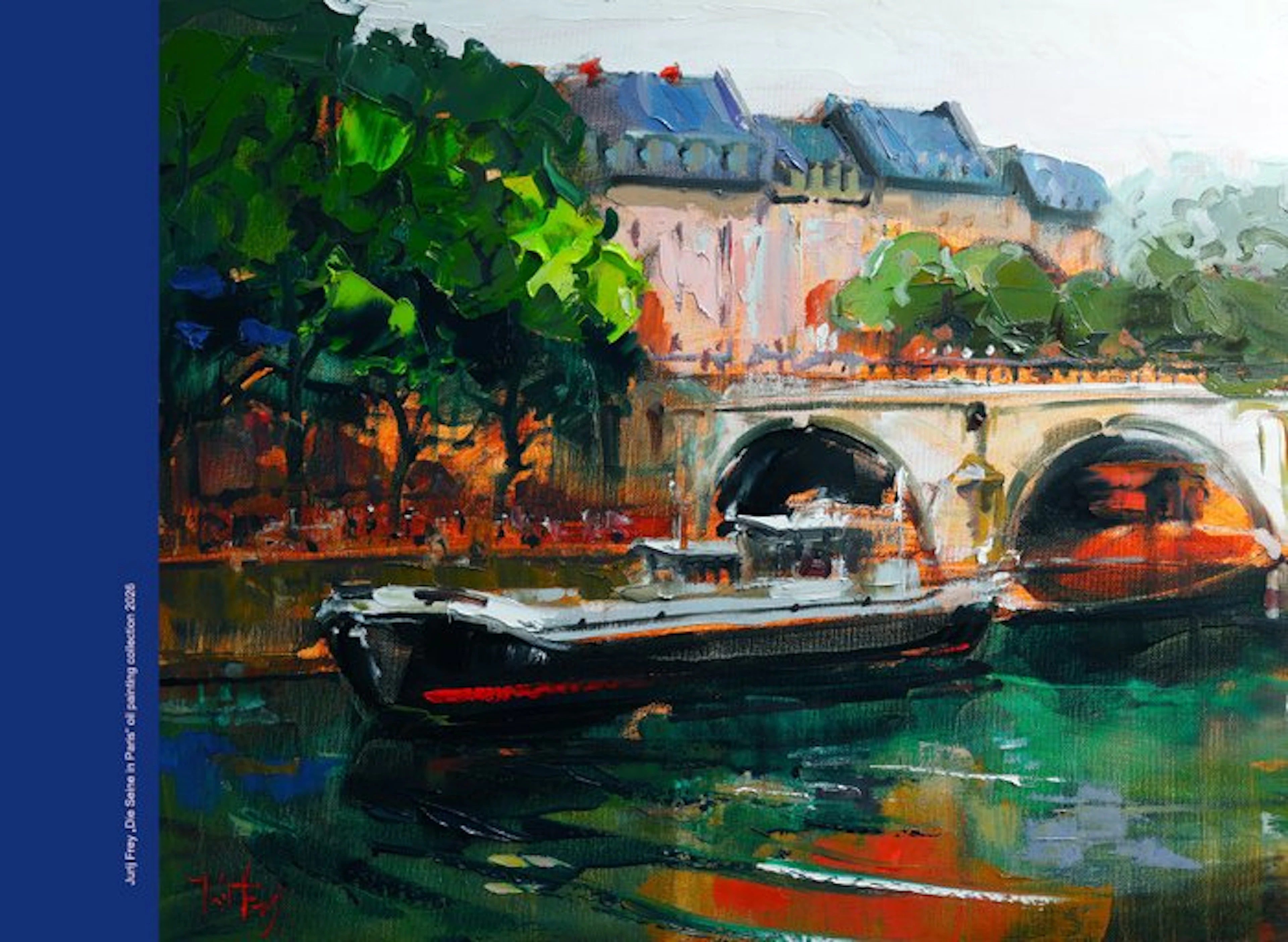 Jurij Frey - Die Seine in Paris
