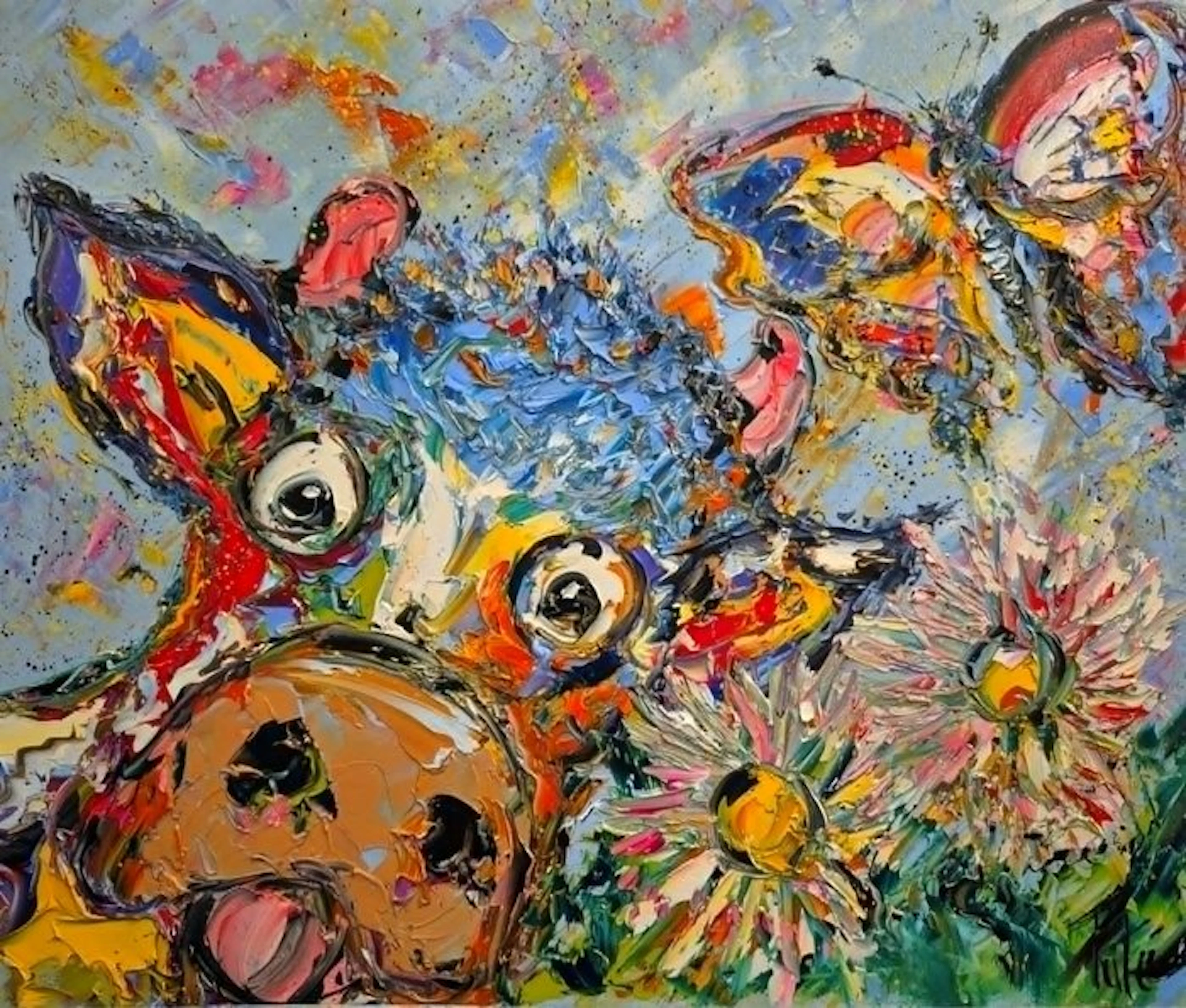 Laurent Pate (1970) - Monarque la vache