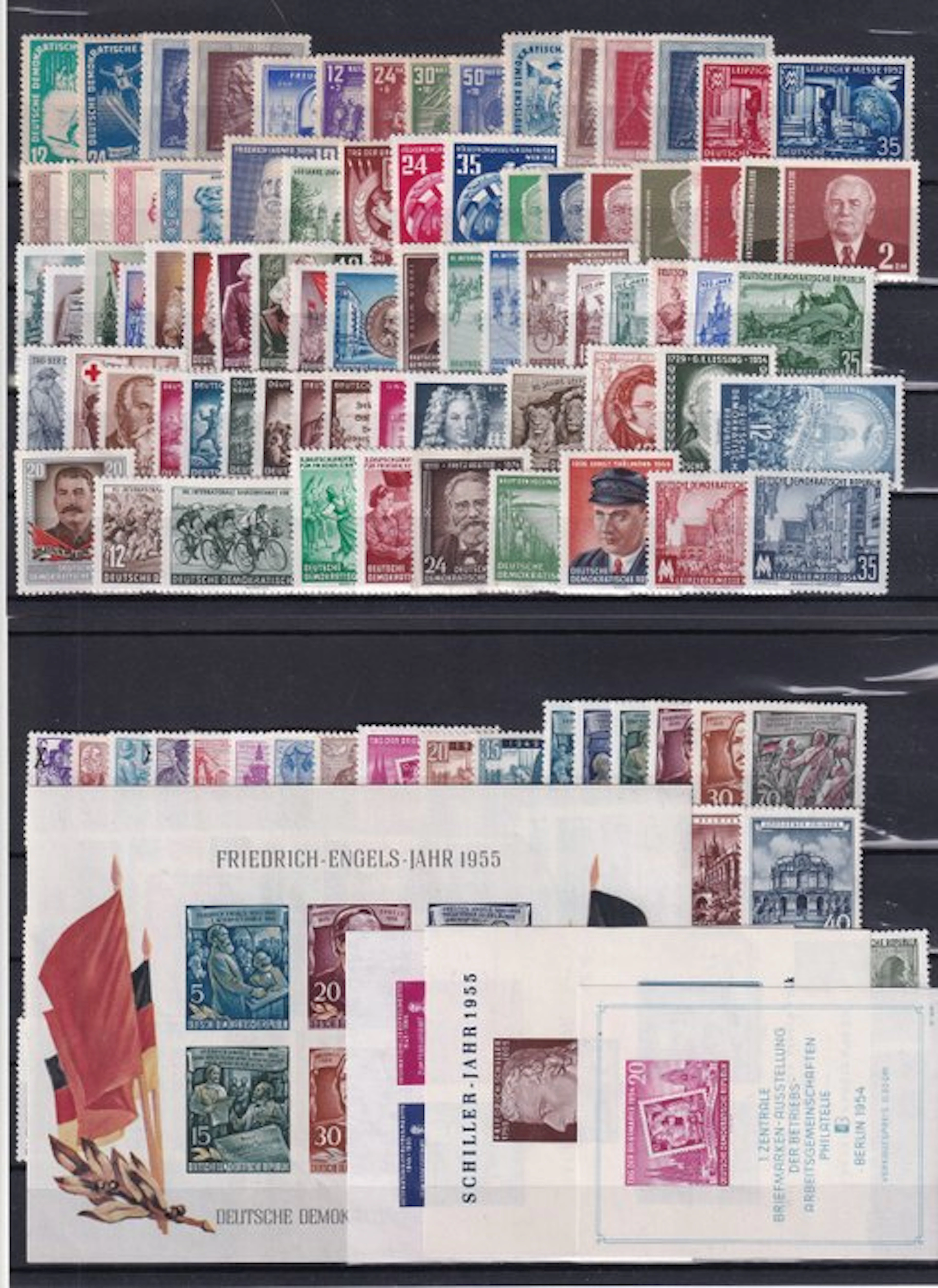 GDR 1952/1955 - Composition