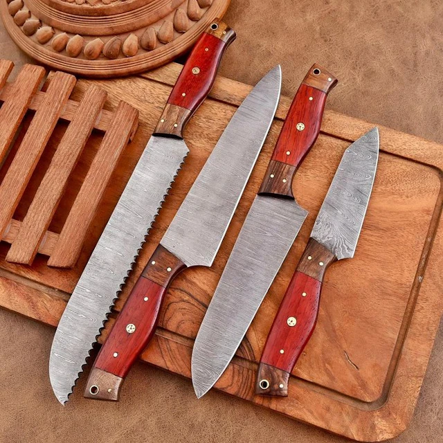 Hekito - Kitchen knife - BBQ Knives set - Exclusive...
