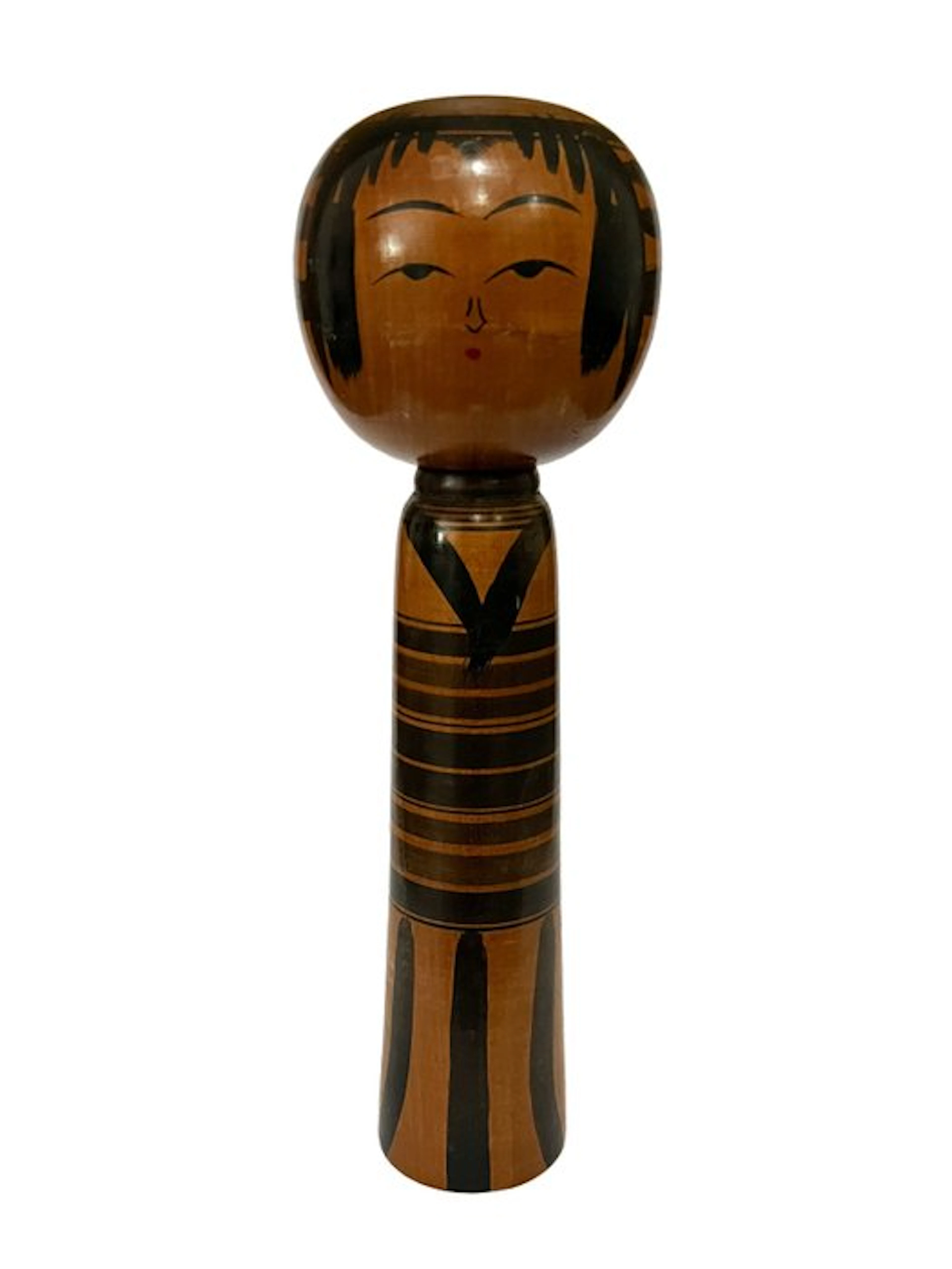 Figurine - Traditional Japanese Kokeshi Doll (30 cm) signed Niiyama