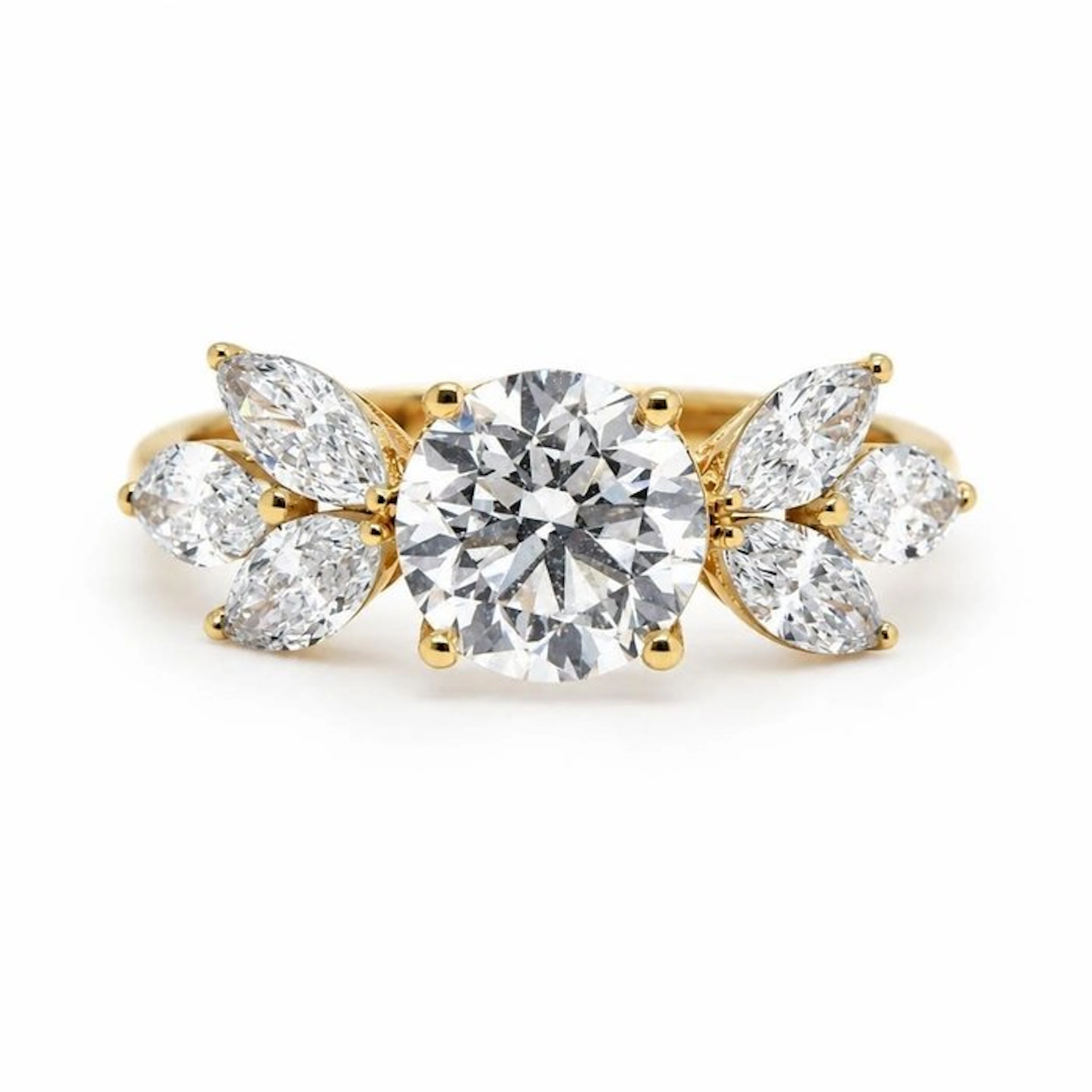 No reserve price - Ring - 14 kt