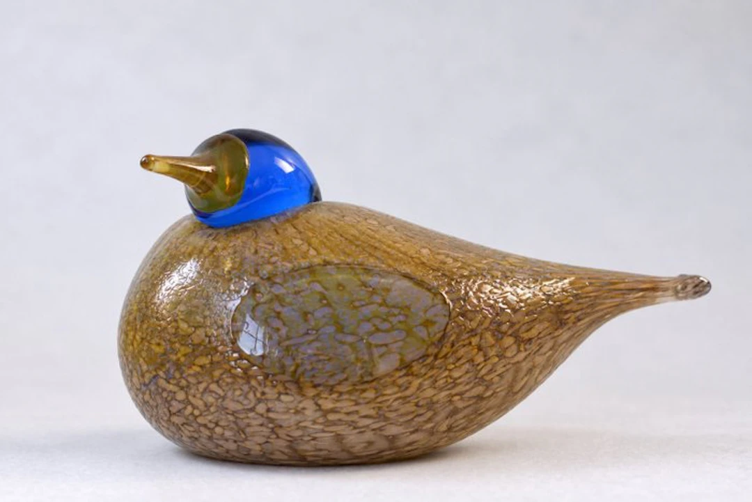 Italla - Oiva Toikka - Jar - Dotterel / Dotterel - Glass - 1996