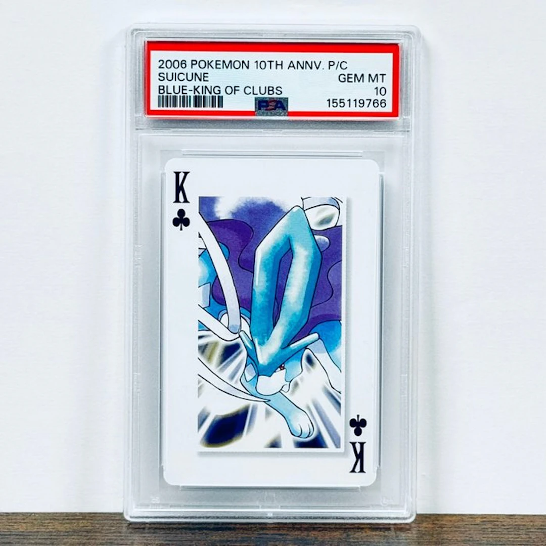 Pokémon Graded card - Suicune 10th Anniversary - Pokémon - PSA 10