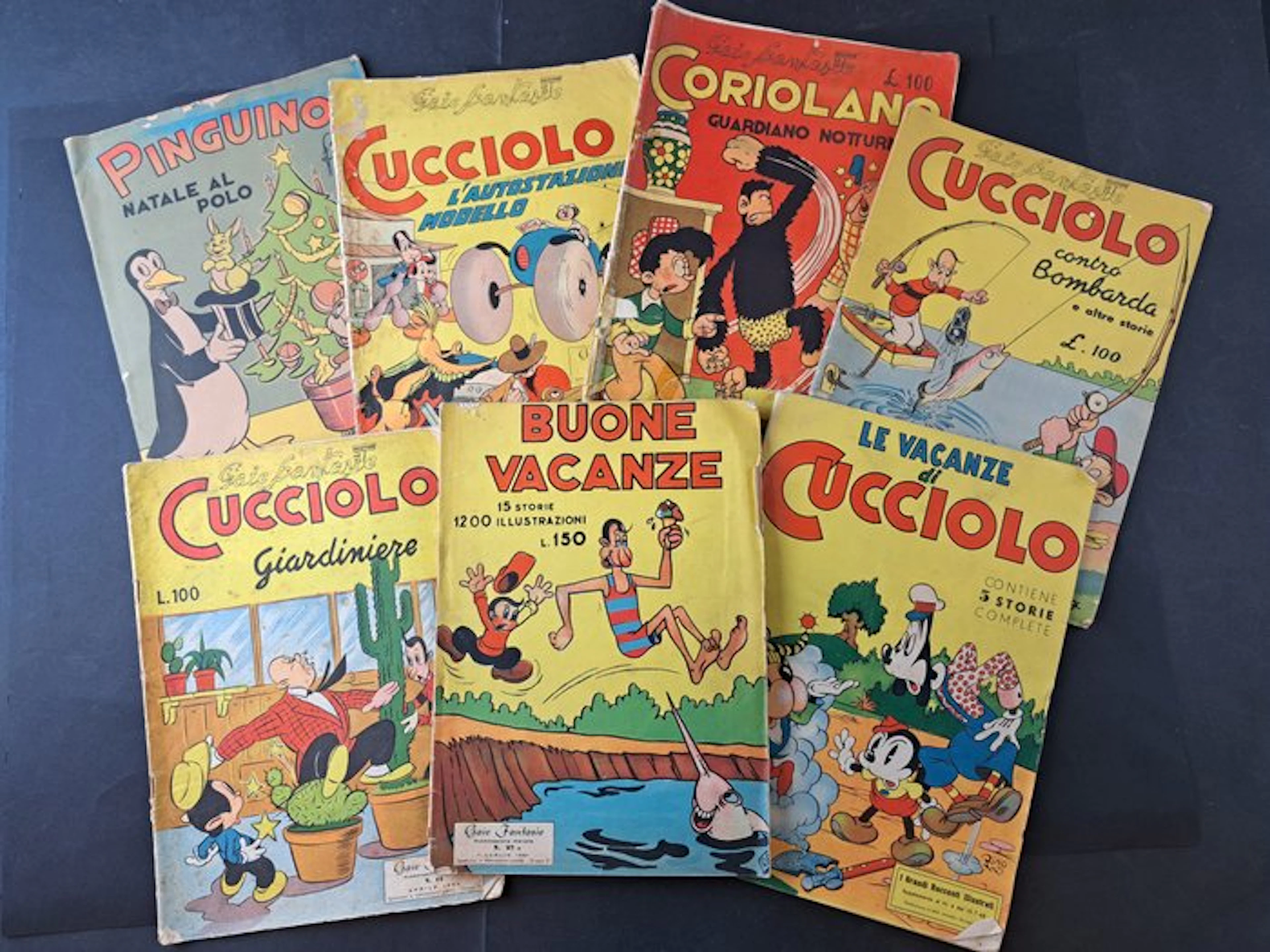 Cucciolo, Gaie Fantasie Gigante e Raccolte - 7 Comic - First edition