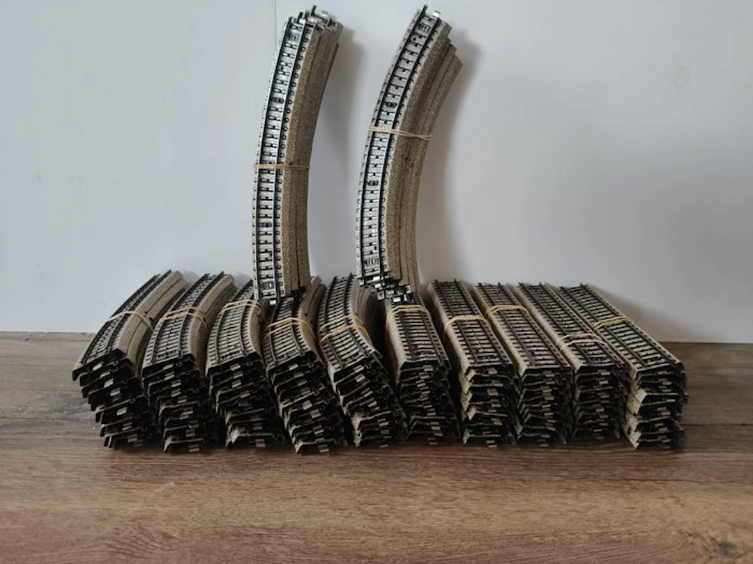 Märklin H0 - 5100//5106//5120/5200 - Model train tracks (112) - 50 straight