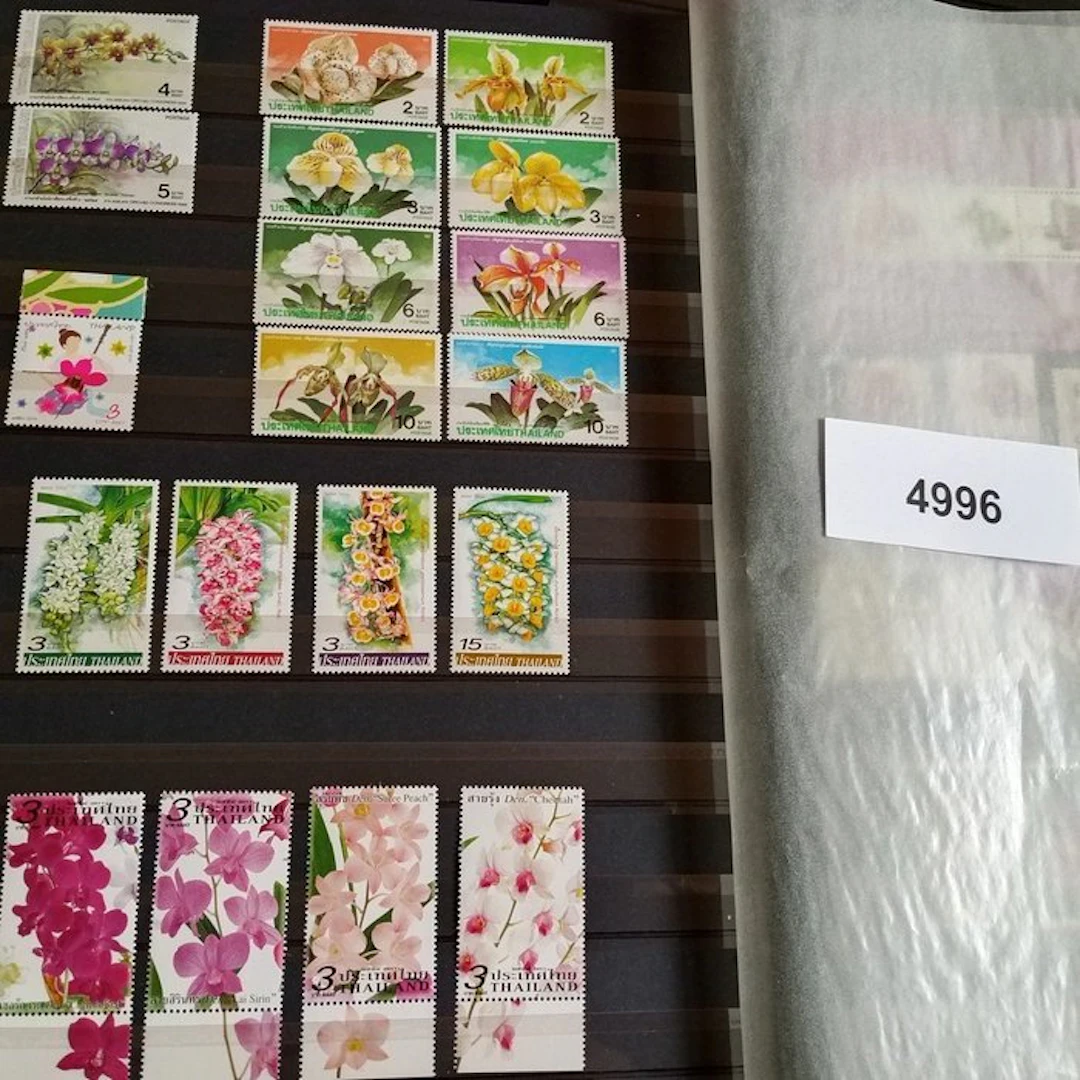 World 1970/2017 - Huge collection of orchid sets/blocks...