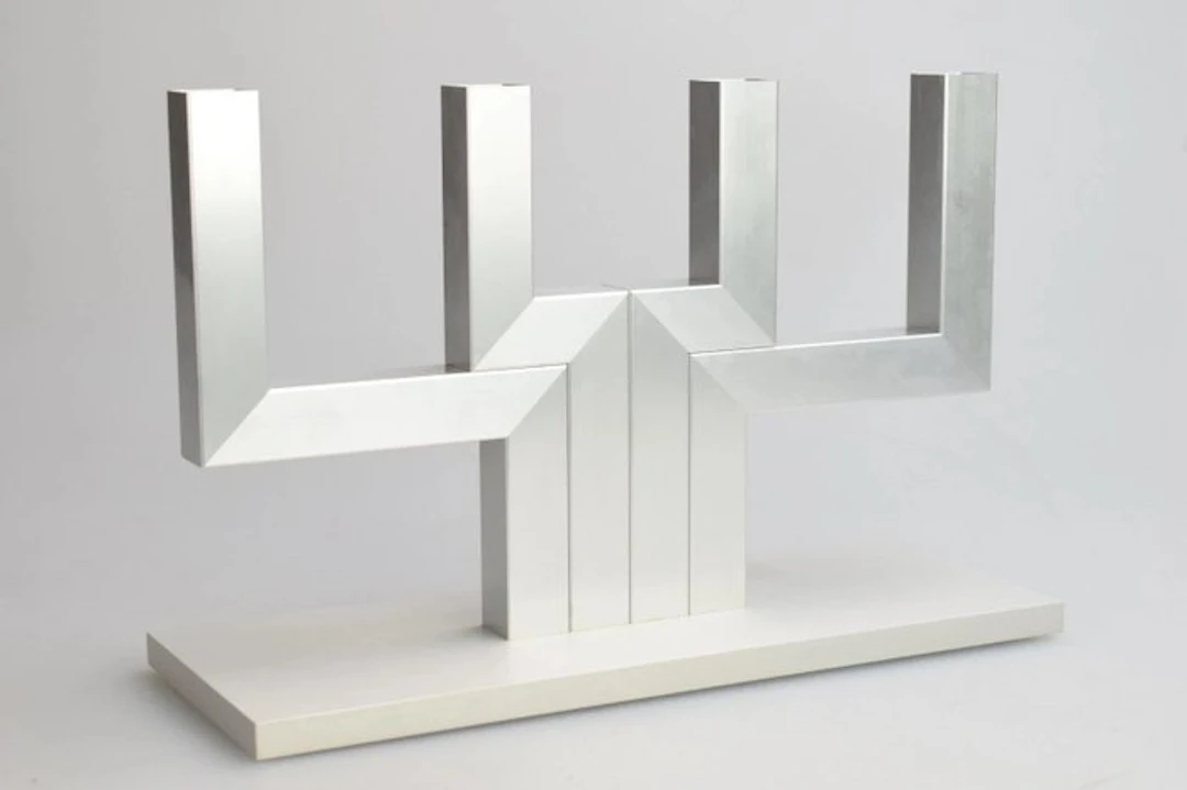 Amabiente - Candlestick C4 - Steel