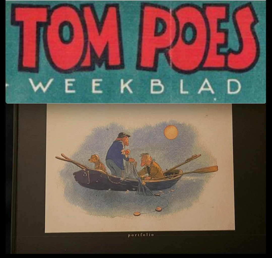 Tom Poes Weekblad - Portfolio Tom Poes weekblad met 20...