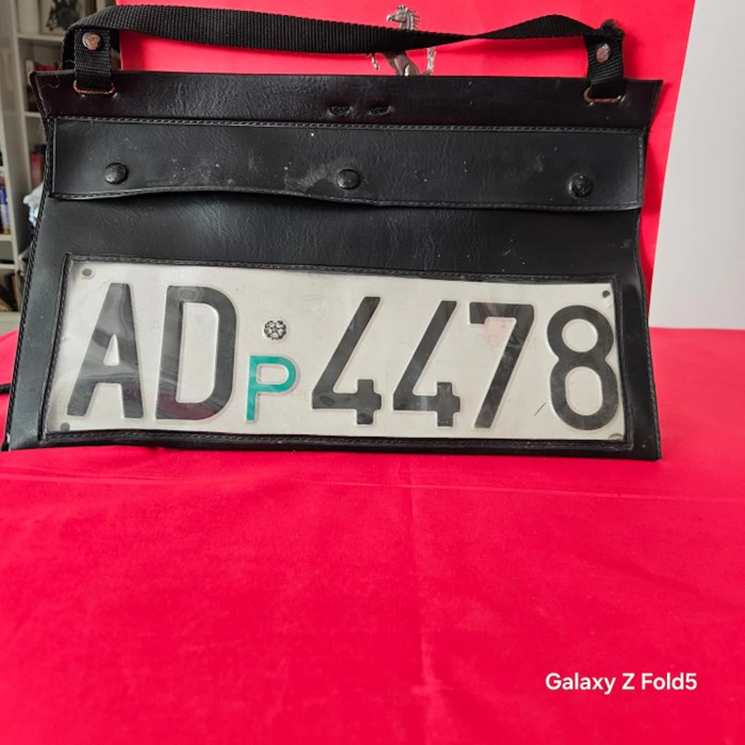 Number plate (1) - Ferrari - Targa Prova Vintage...