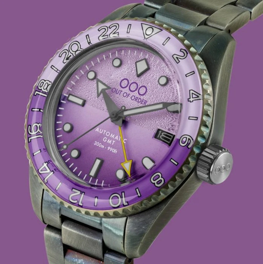 Out of Order - DARK VIOLET AUTOMATIC GMT - ULTRA...
