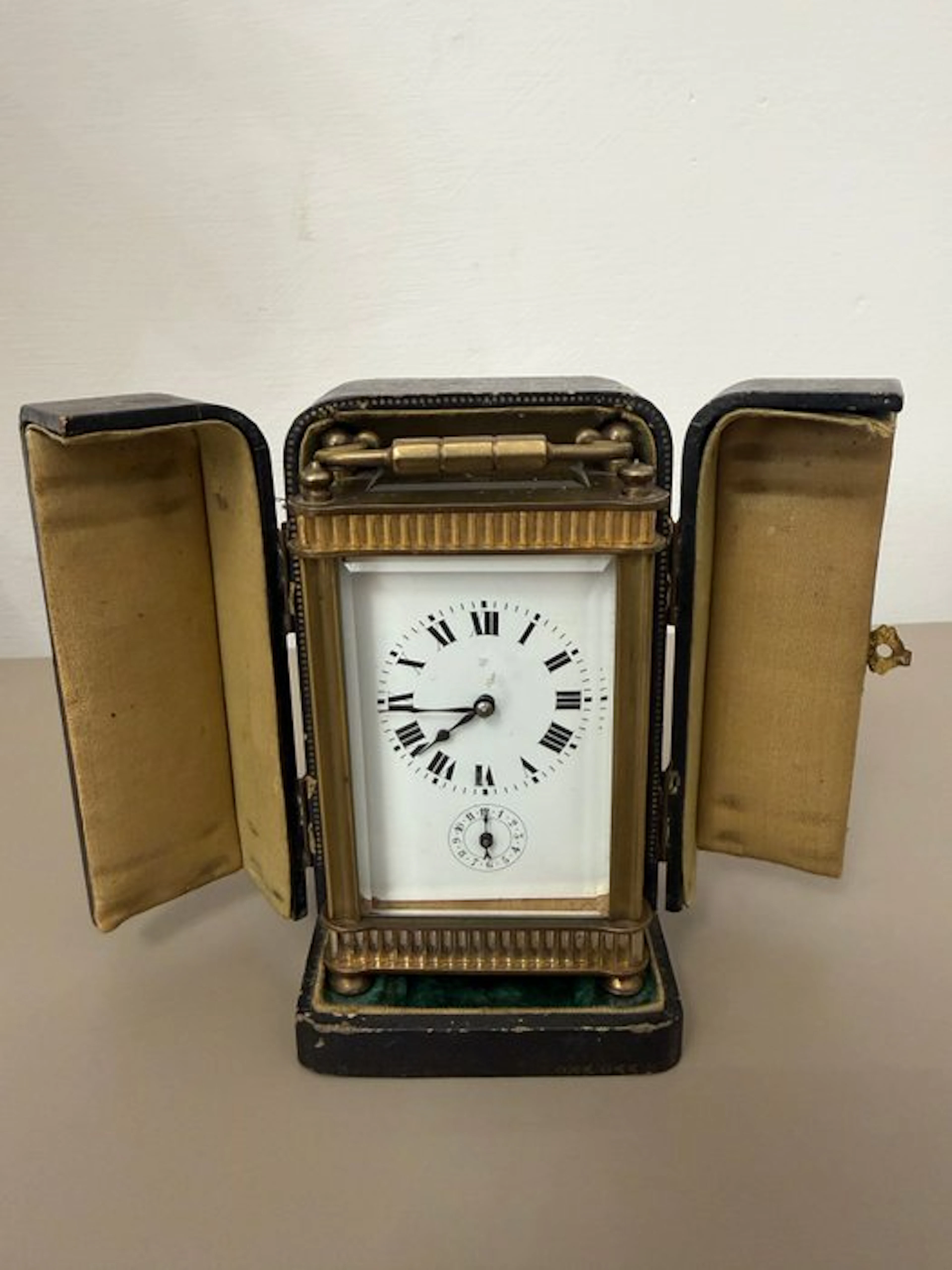 Carriage clock, Alarm clock - Brass - 1850-1900