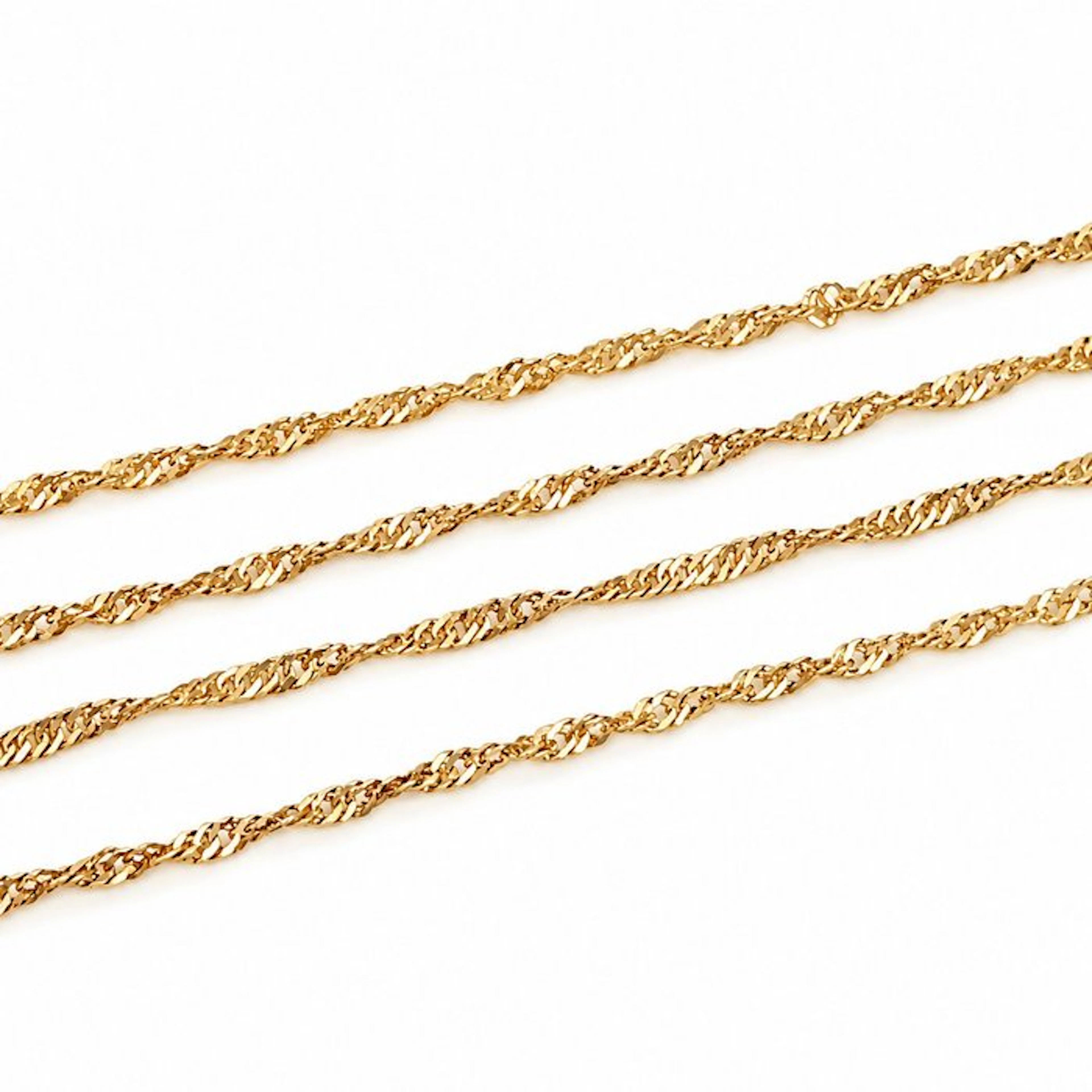 No reserve price - Necklace - 18 kt. Yellow gold - Made in Italy - Handmade