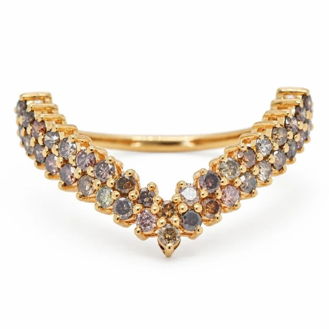 No reserve price - Ring - 14 kt