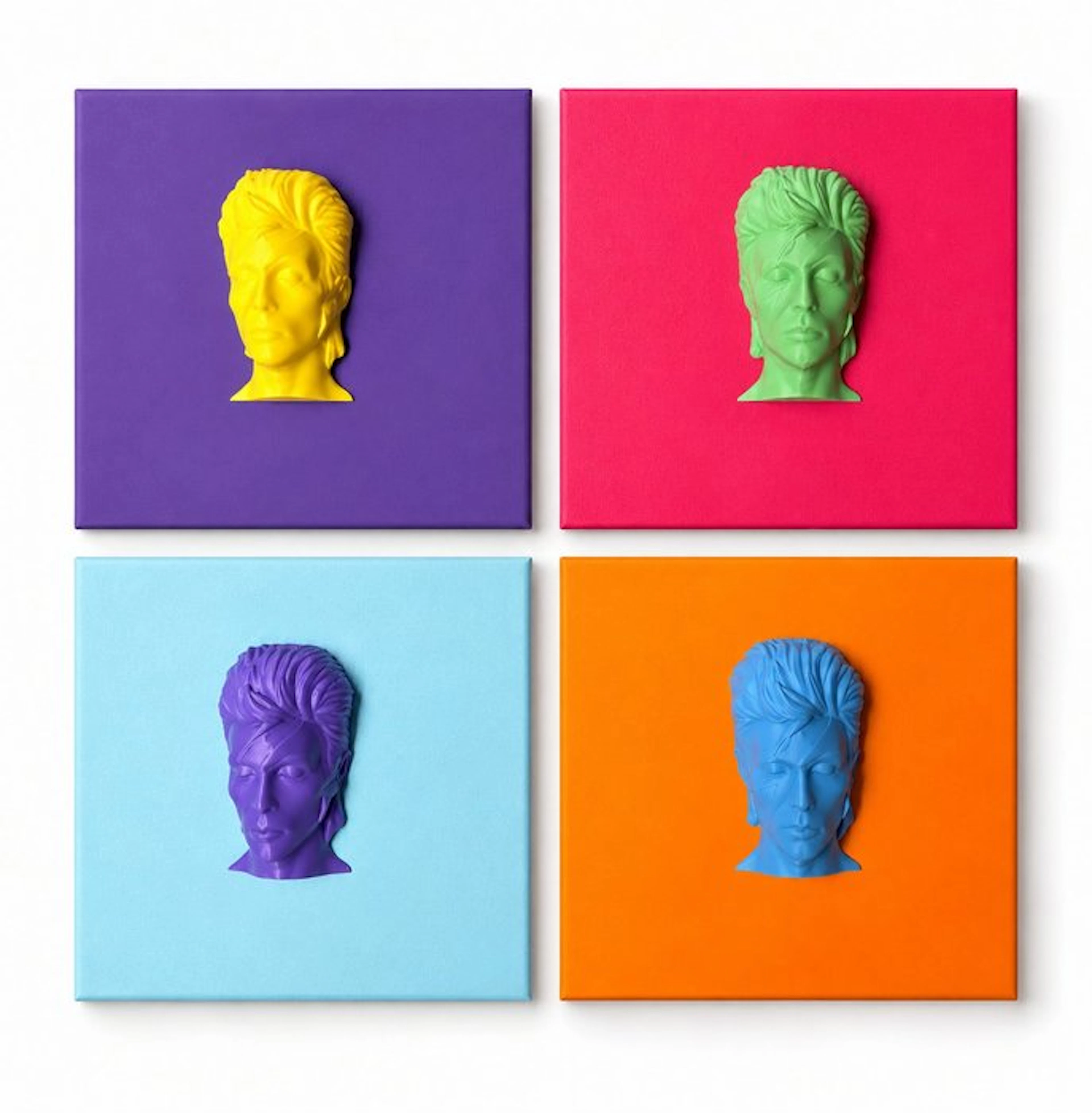 JP Art - Bowie – Four Faces of Pop