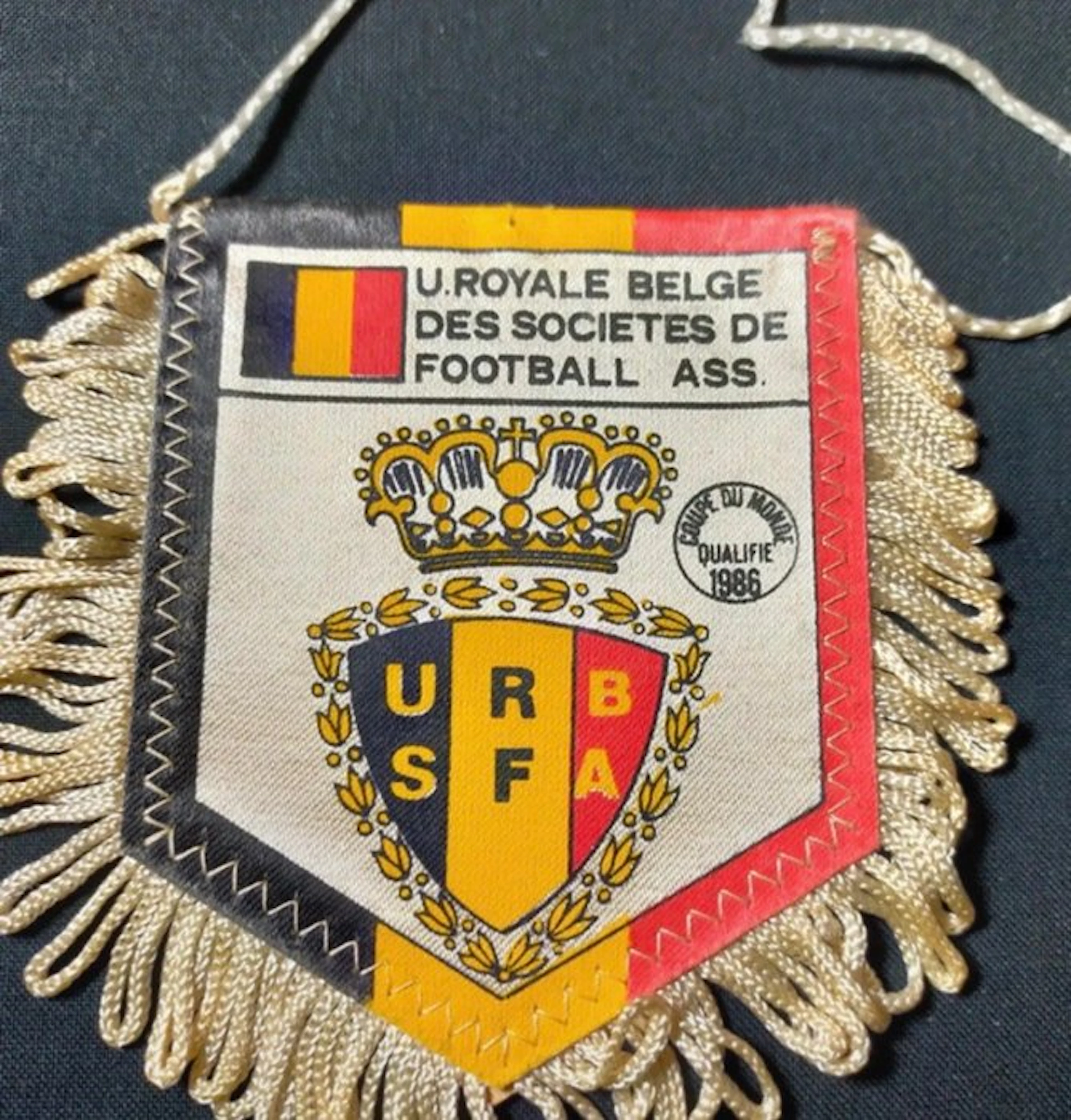 Belgium - FIFA World Cup - 1986 - Flag / pennant