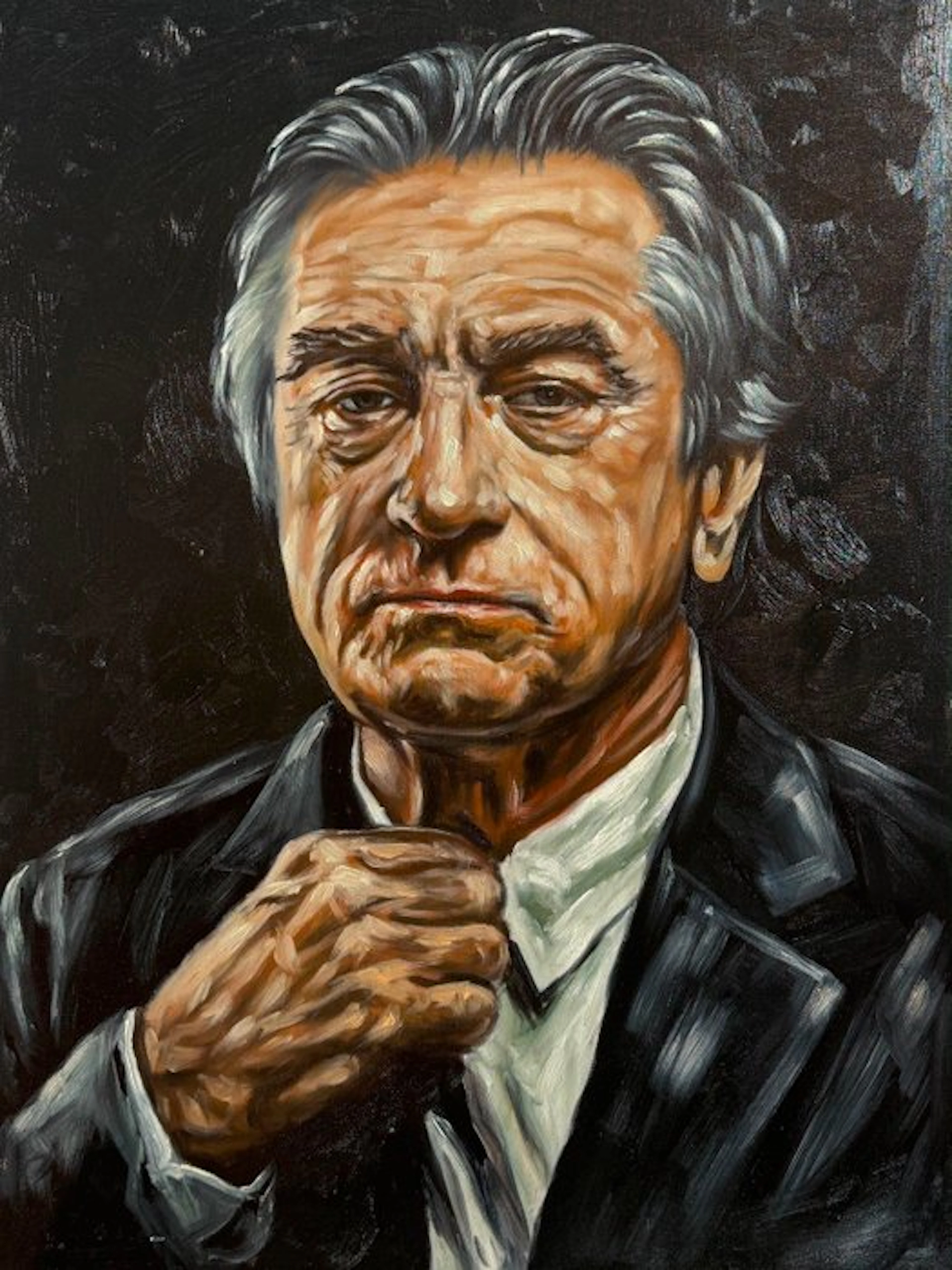 Nguyễn V.L - Robert De Niro ↑80 →60 cm → No Reserve ✓