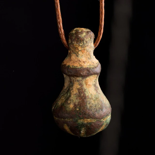 Viking Era Bronze Scandinavian Sól Solar Rosette Bronze Pendant – ca