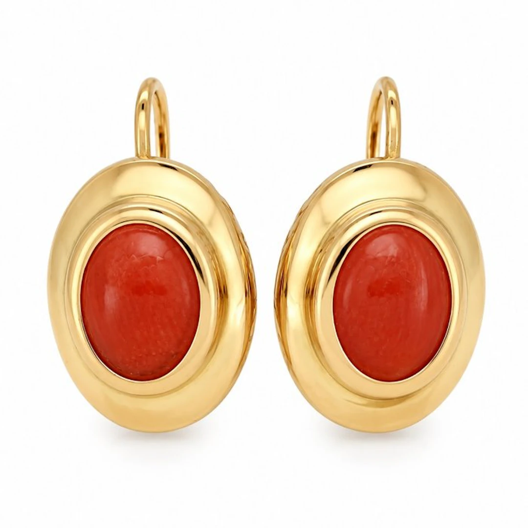 No reserve price - Earrings - 18 kt