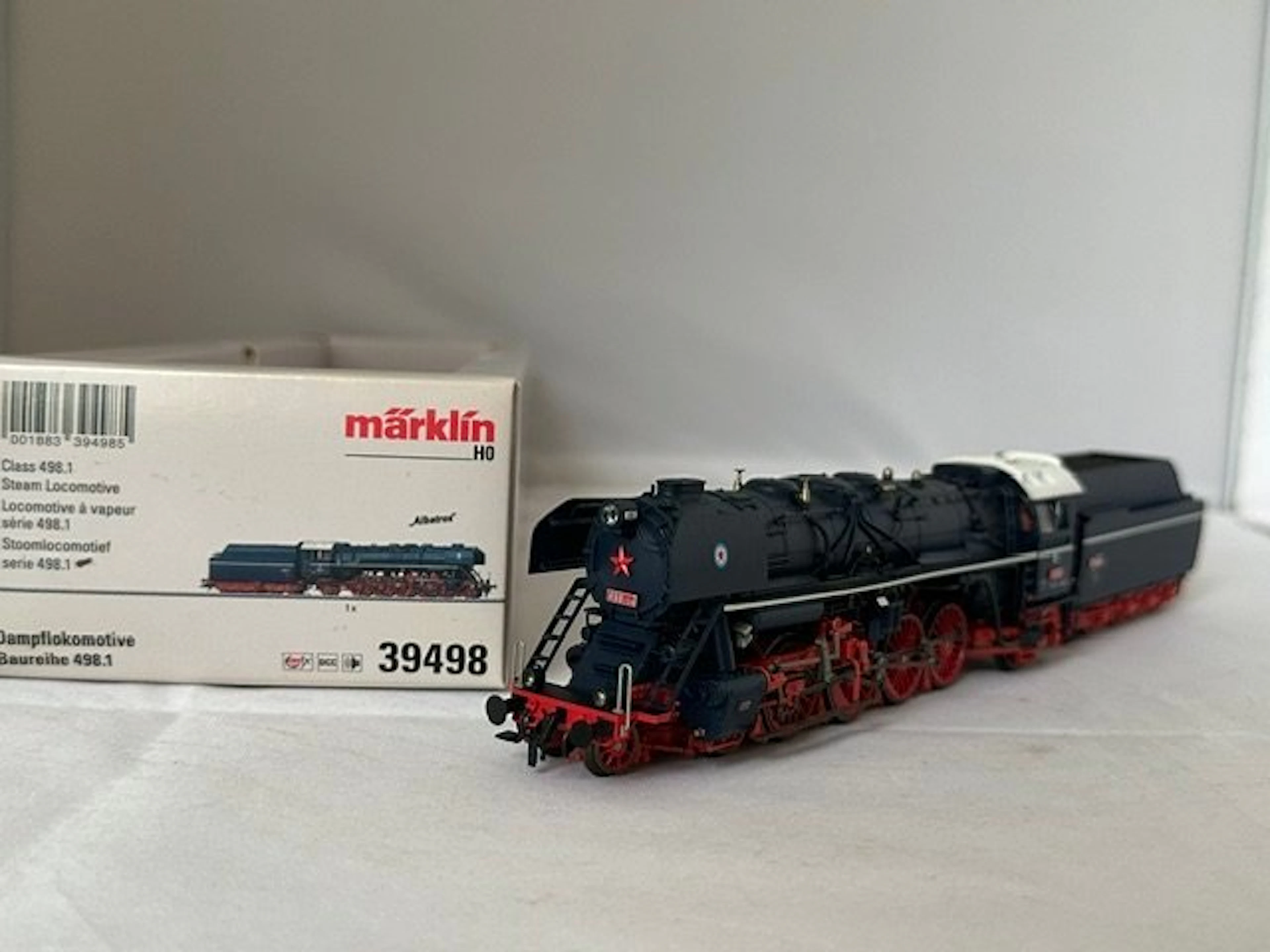 Märklin H0 - 39498 - Steam locomotive with tender (1)...