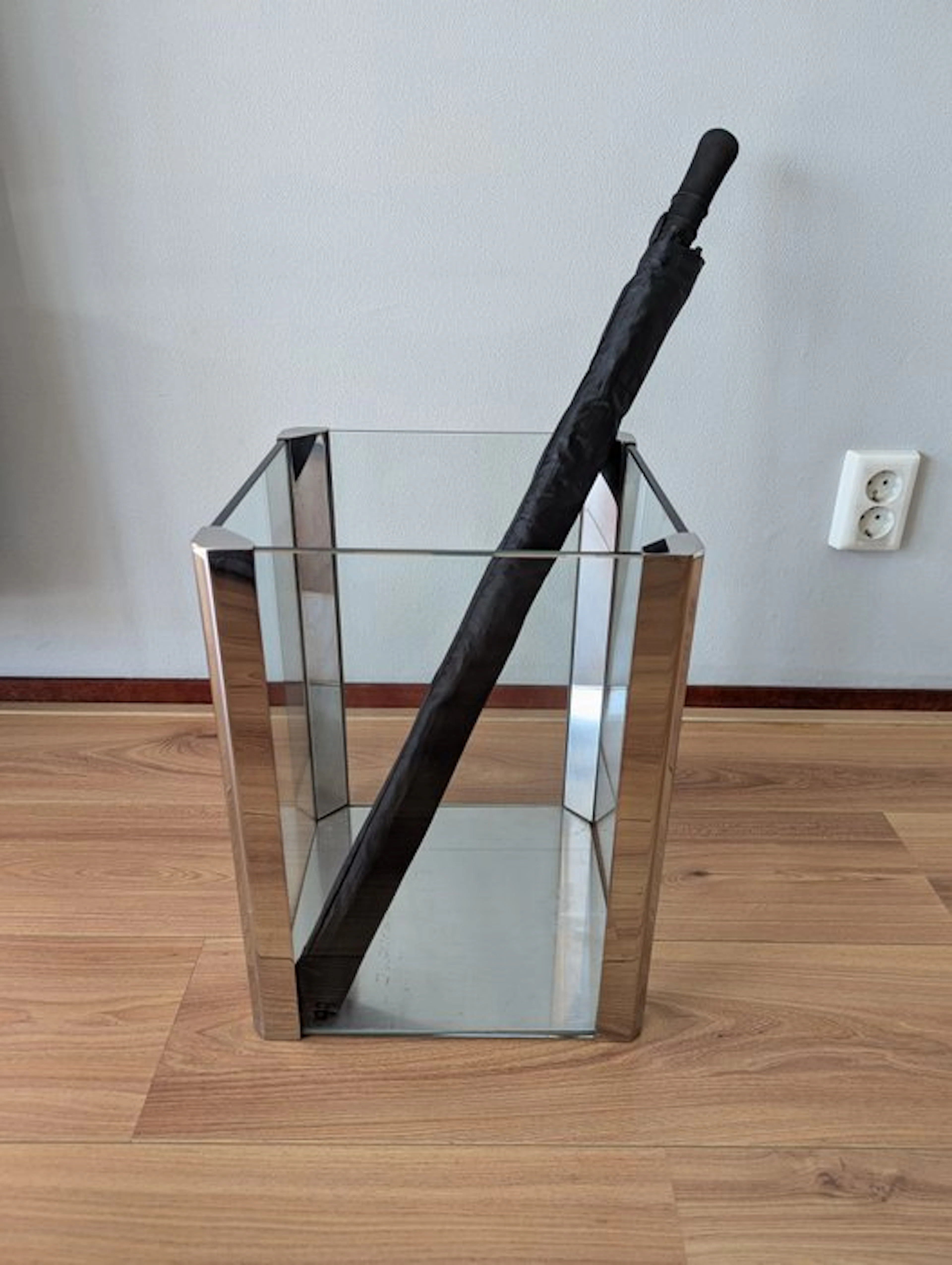 Umbrella stand/rack - Glass, Plastic, Metal - Italy - Gallotti & Radice (1975)