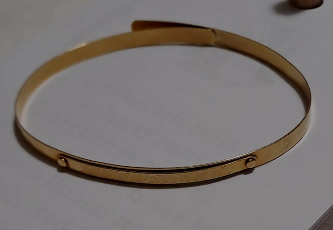 Stella - Bracelet - 18 kt. Yellow gold - Vintage Bangle