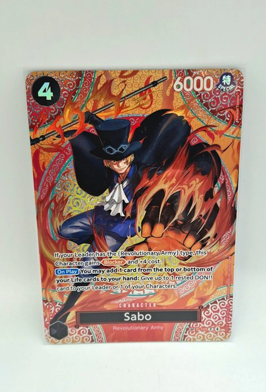 Bandai - 1 Card - One Piece - Sabo