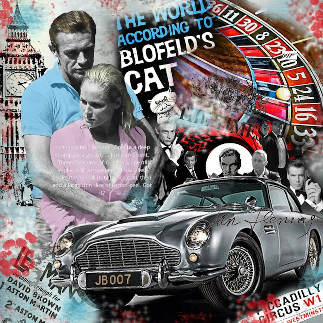 Luc Best - James Bond 007: Dr. No - Original Luc Best "Blofeld´s Cat"