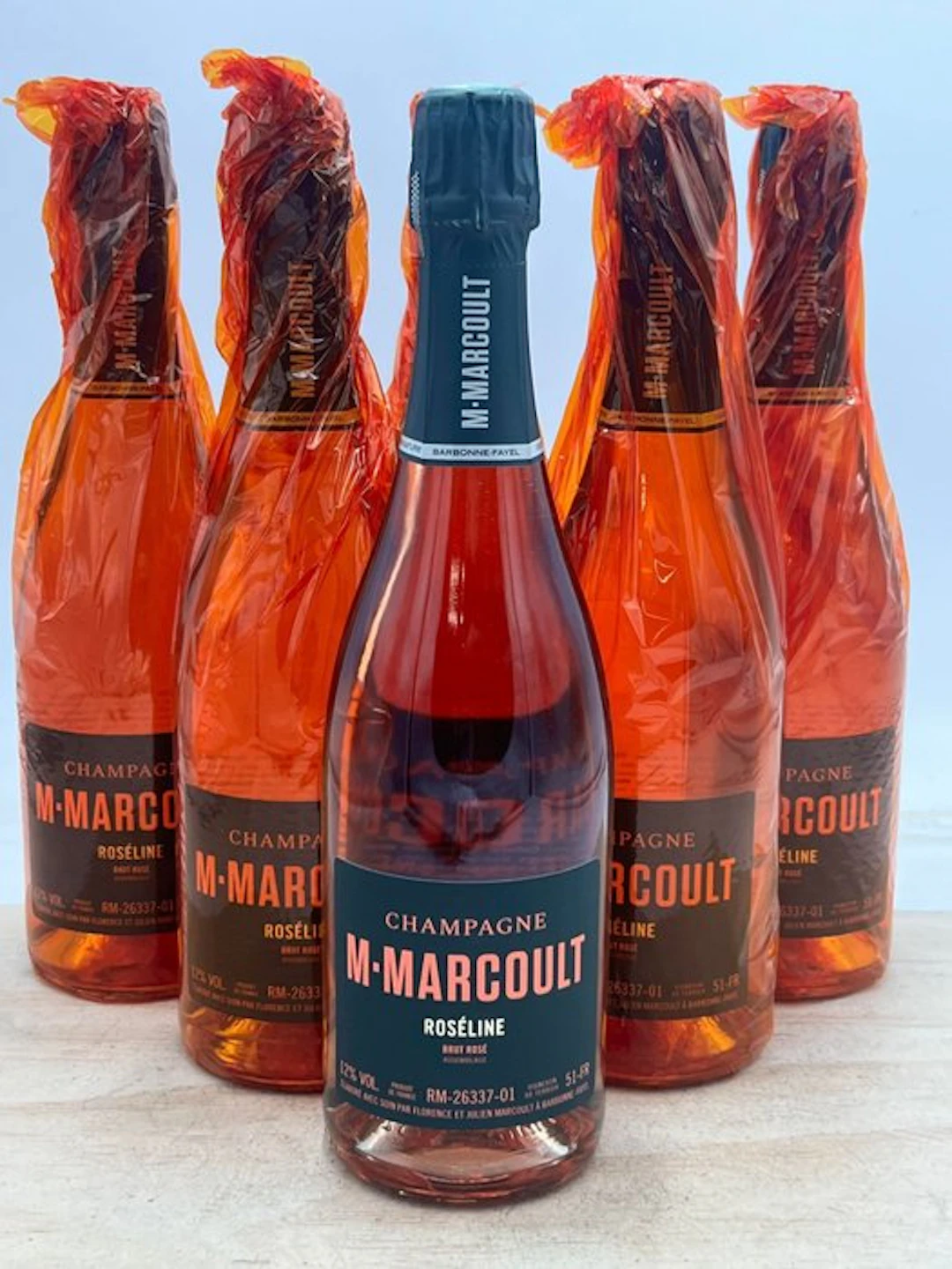 M.Marcoult, Roséline - Champagne Rosé - 6 Bottles (0.75L)