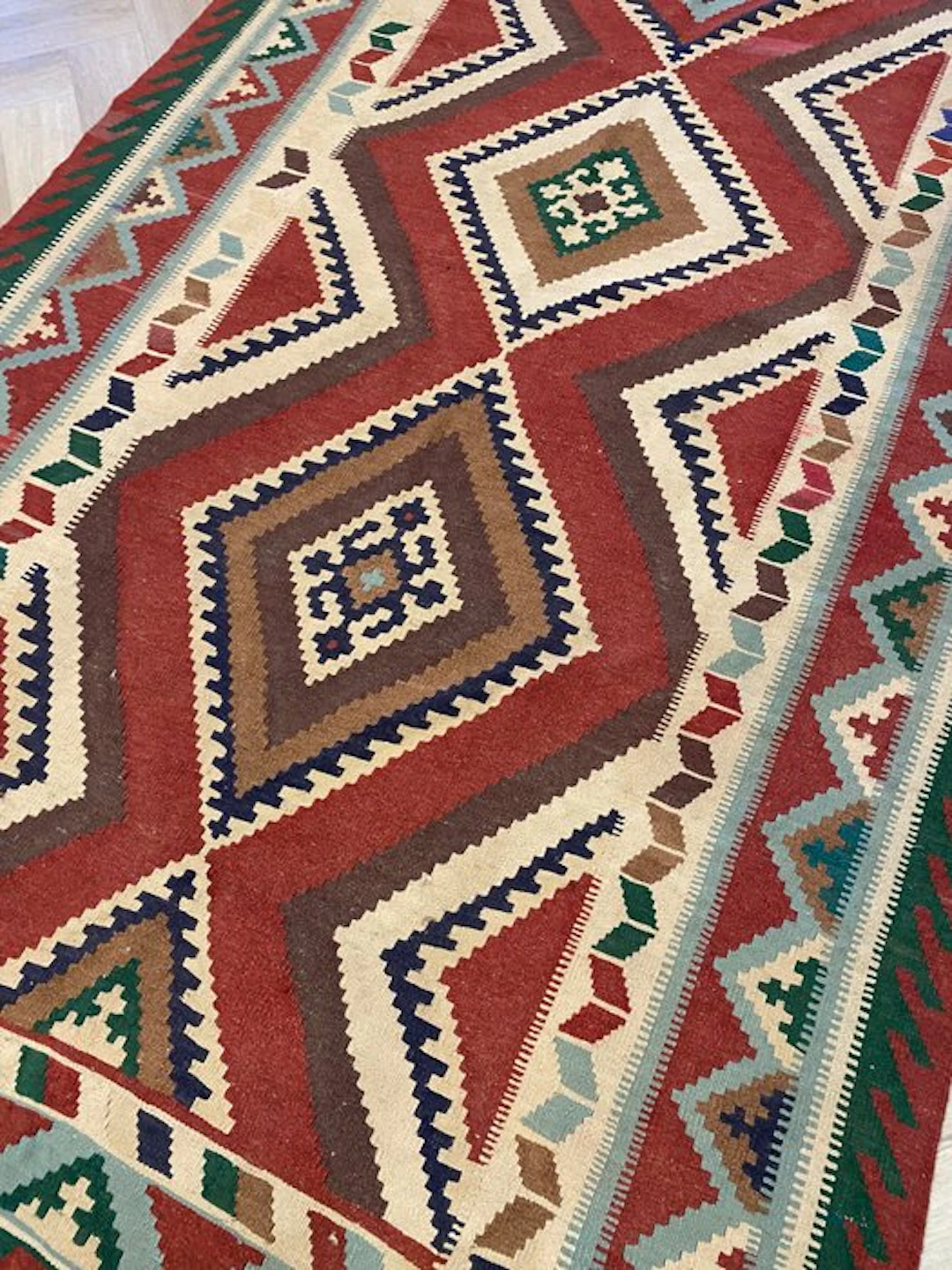 Kelim Anatolian - Cleaned - Rug - 252 cm - 146 cm